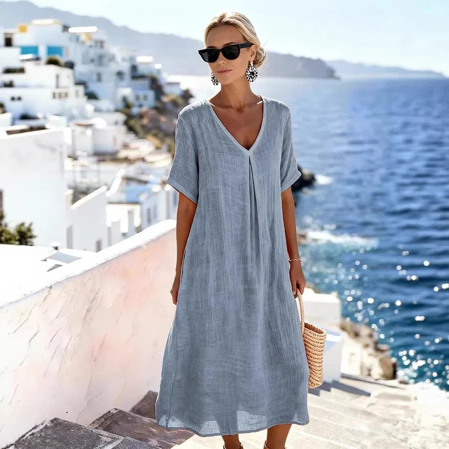 Carolina | Loose long dress