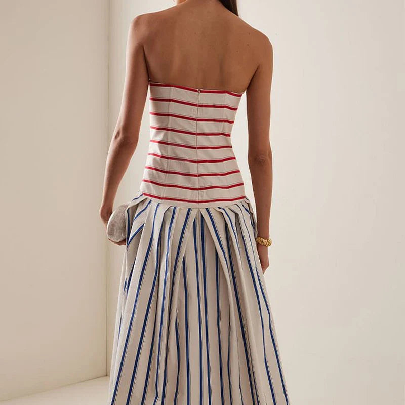 Celestia | Vestido Elegancia Fluida para un Verano Sofisticado