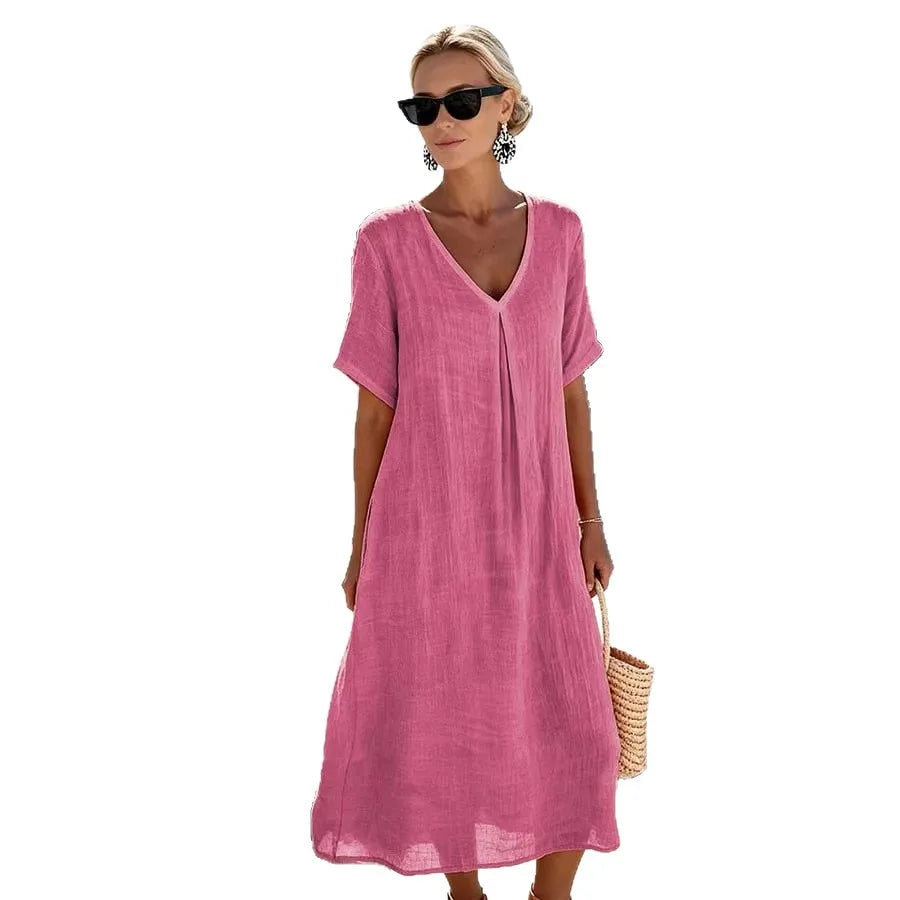 Carolina | Loose long dress