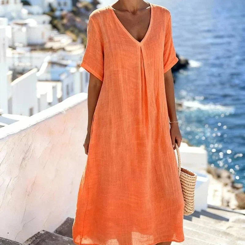 Carolina | Loose long dress