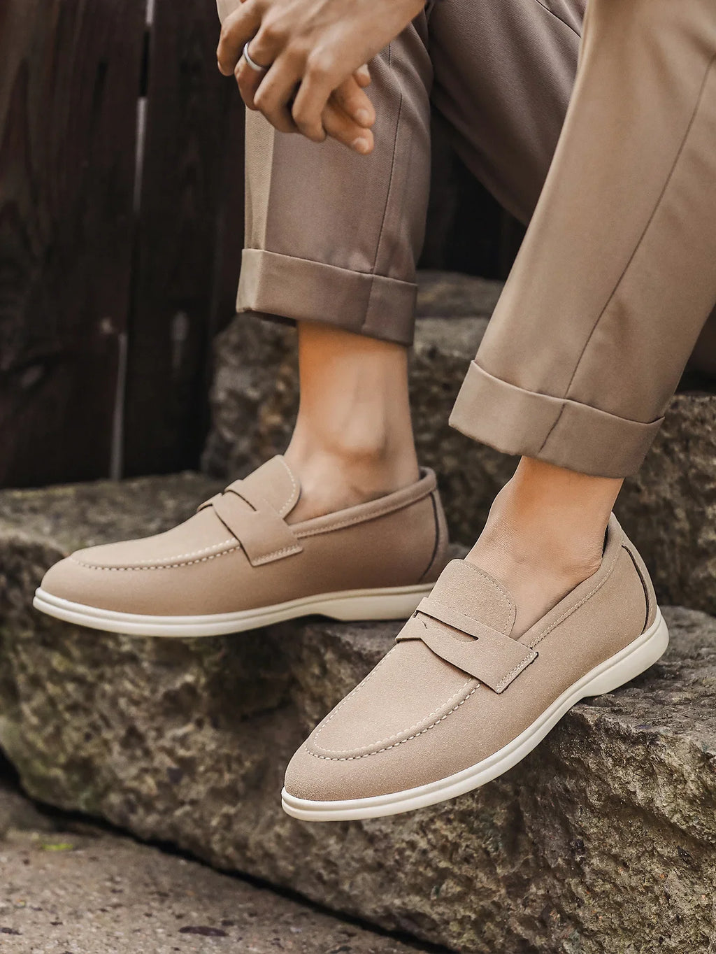 Riviera Suede Loafers