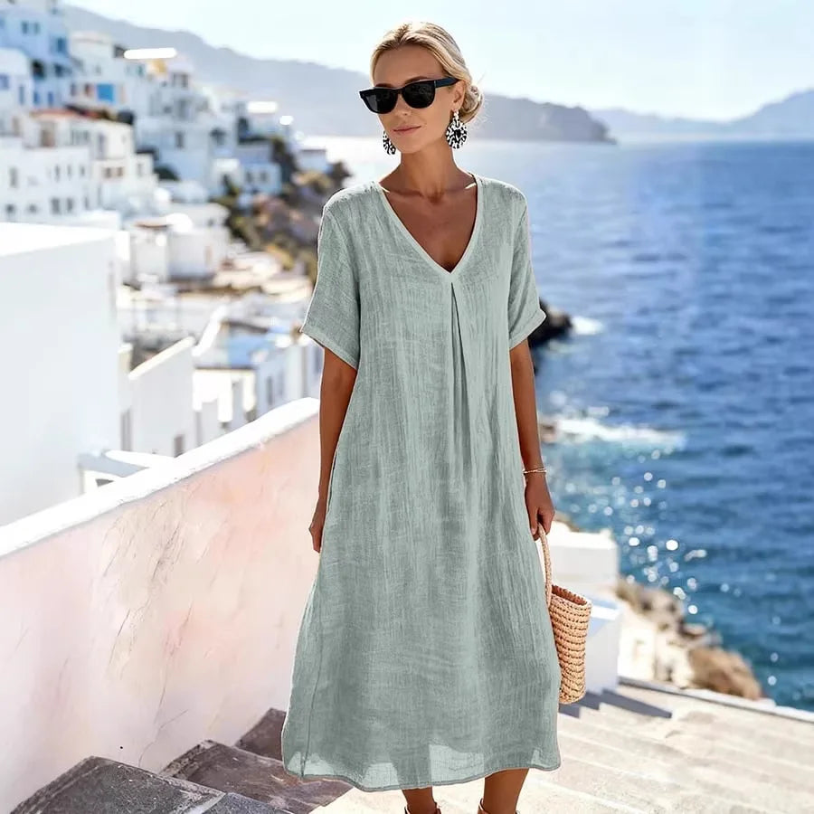 Carolina | Loose long dress