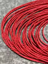 Multilayer Red Statement Necklace