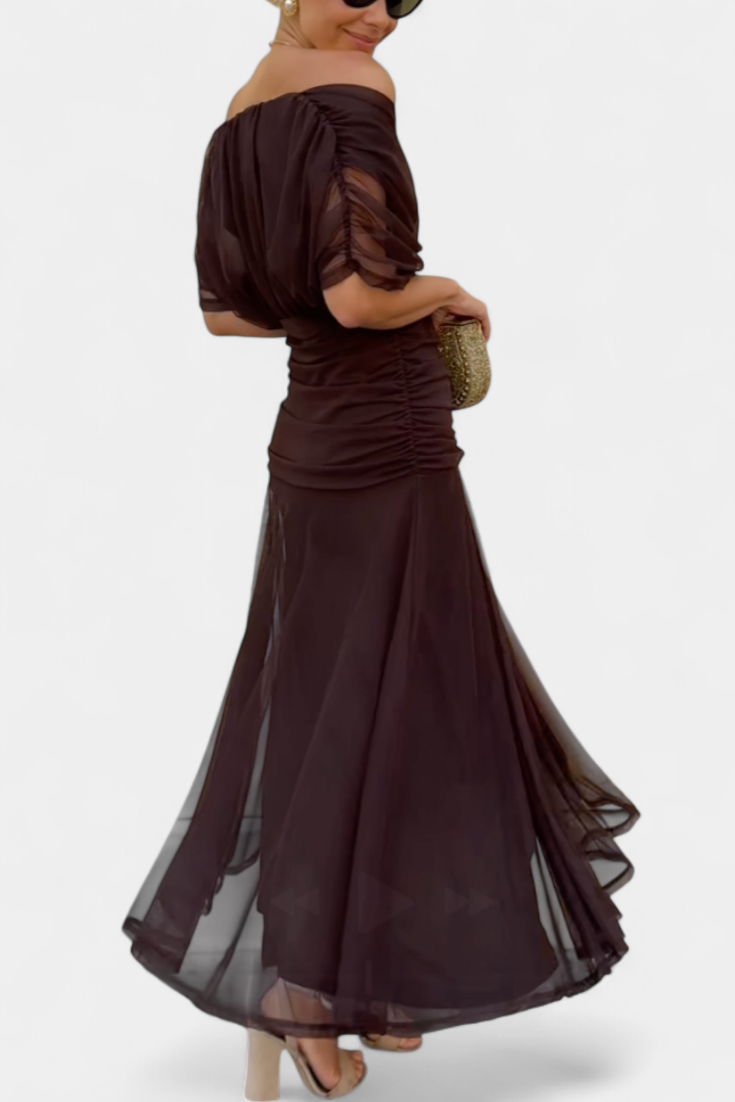 Melissa | V-Neck Long Floral Dress
