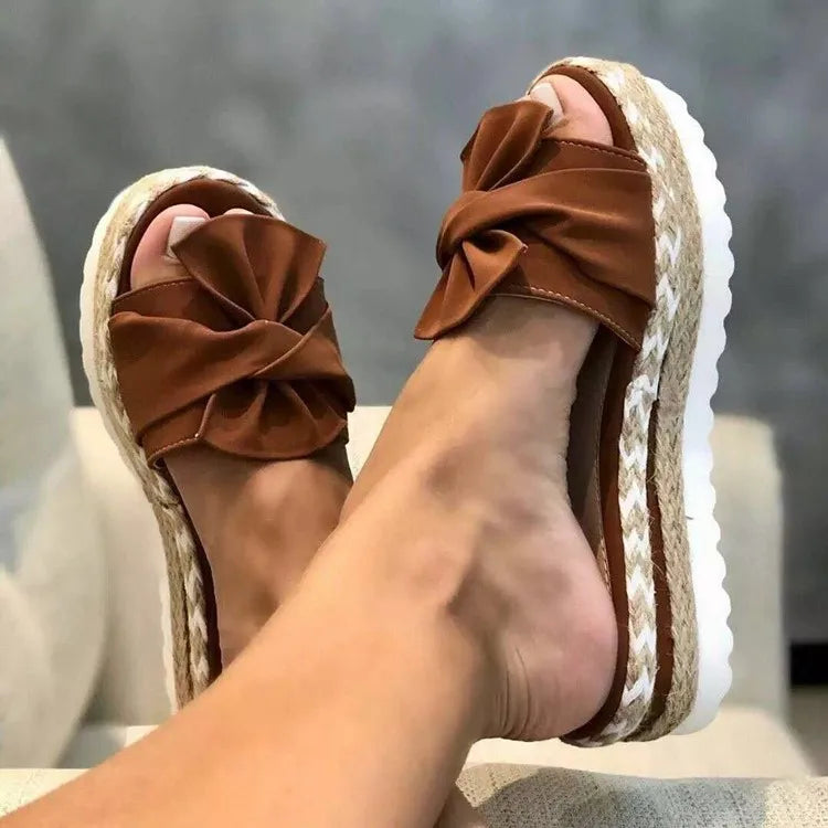 100% natural material sandals