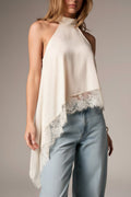 Lace Halter Top