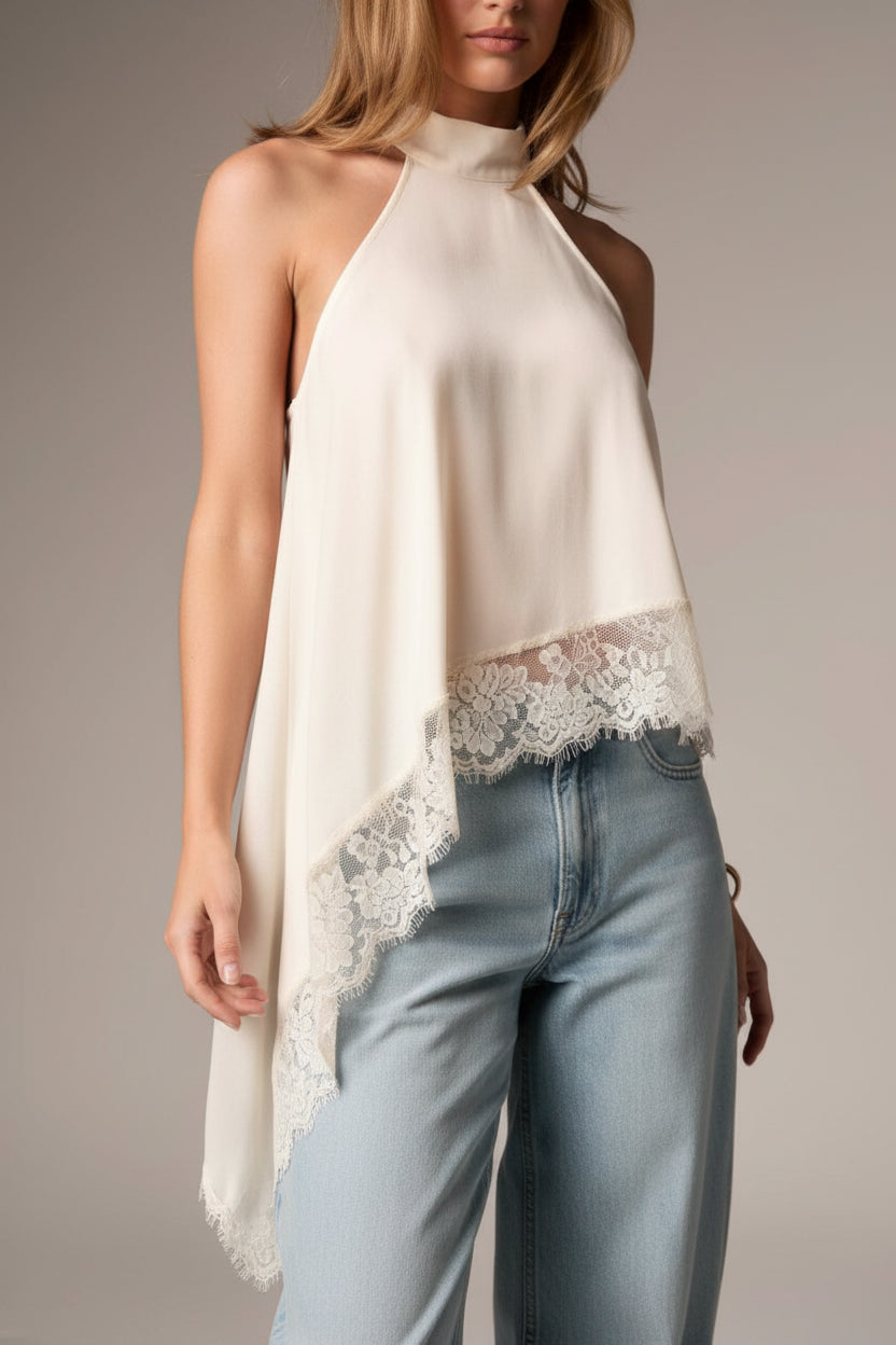 Lace Halter Top