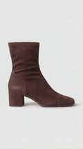 Isaline | Elegant ankle boots with block heels