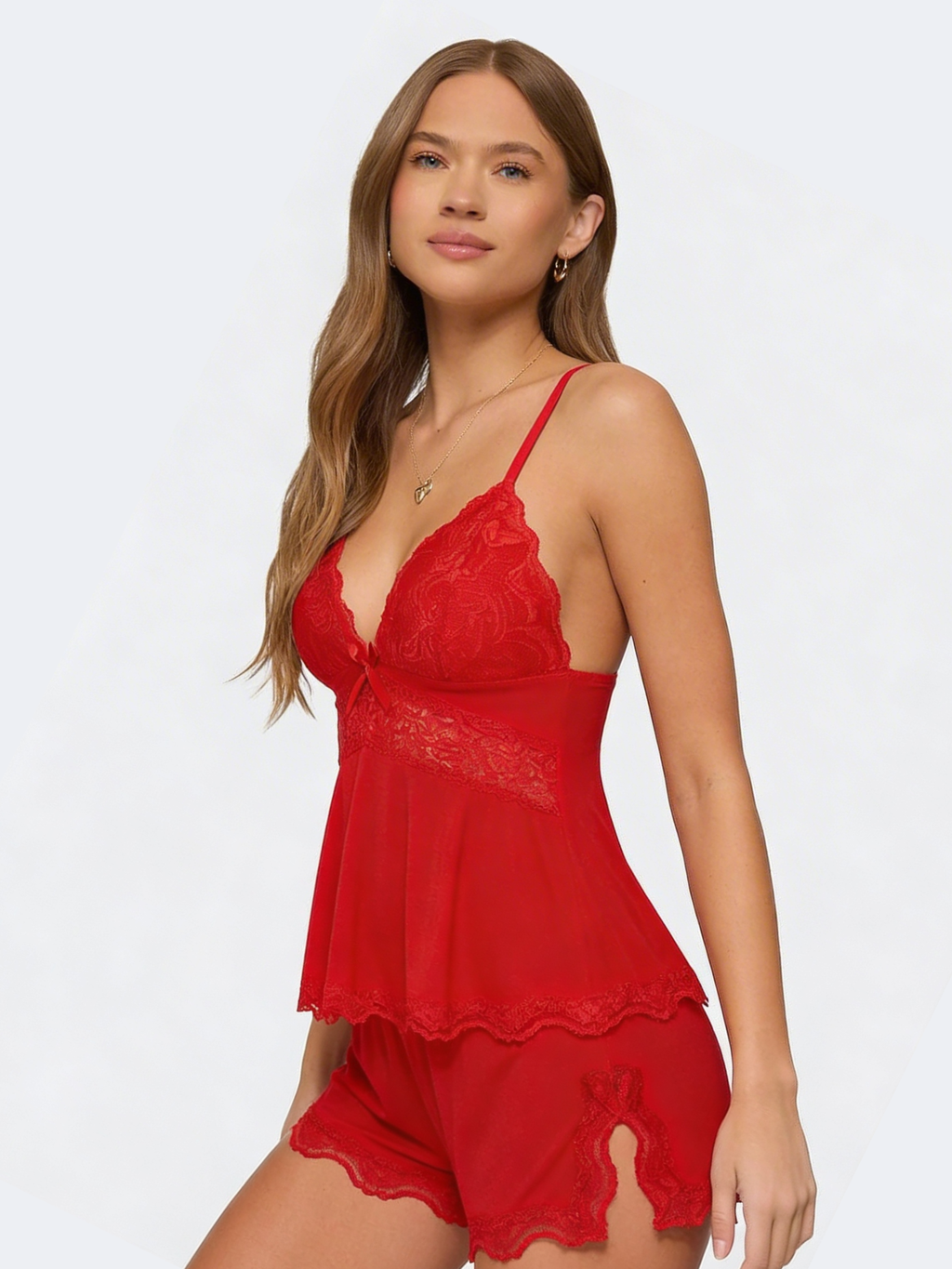 Valentina | Midnight Lace Set