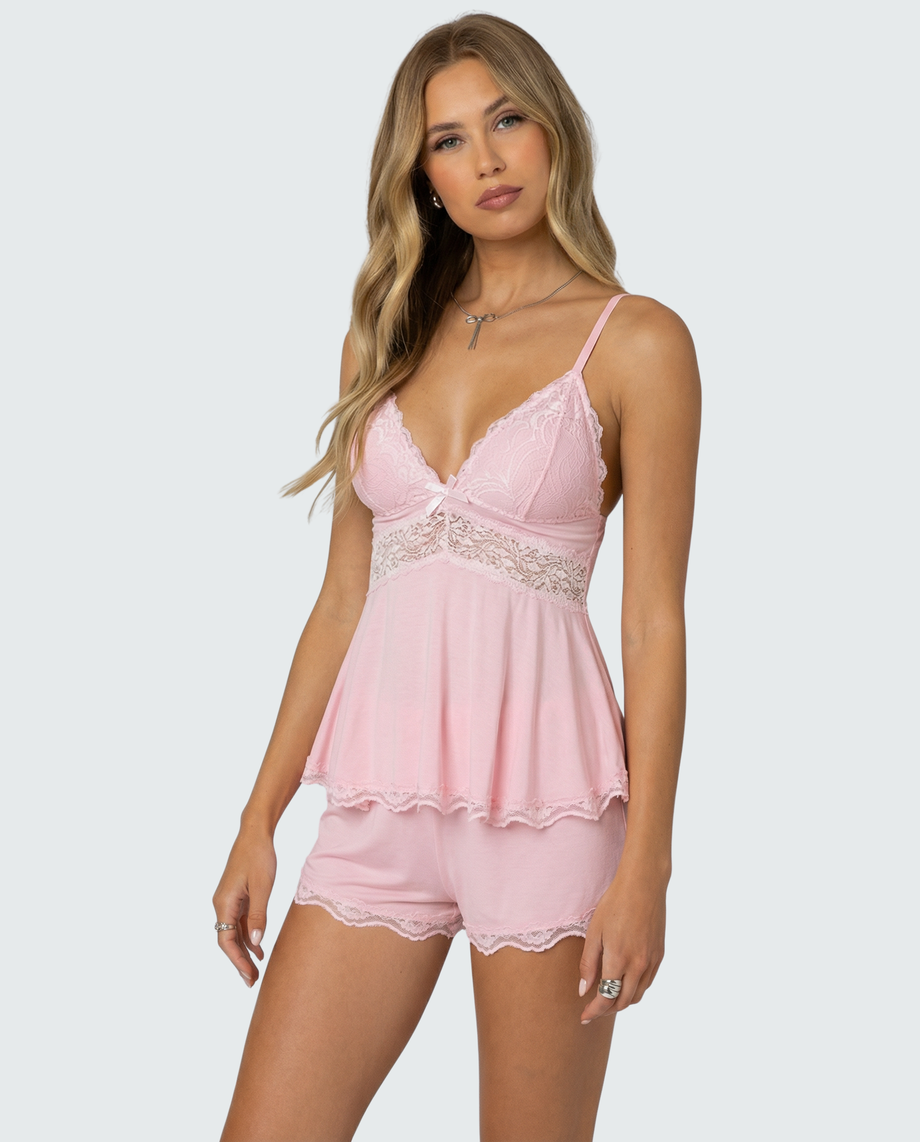 Valentina | Midnight Lace Set