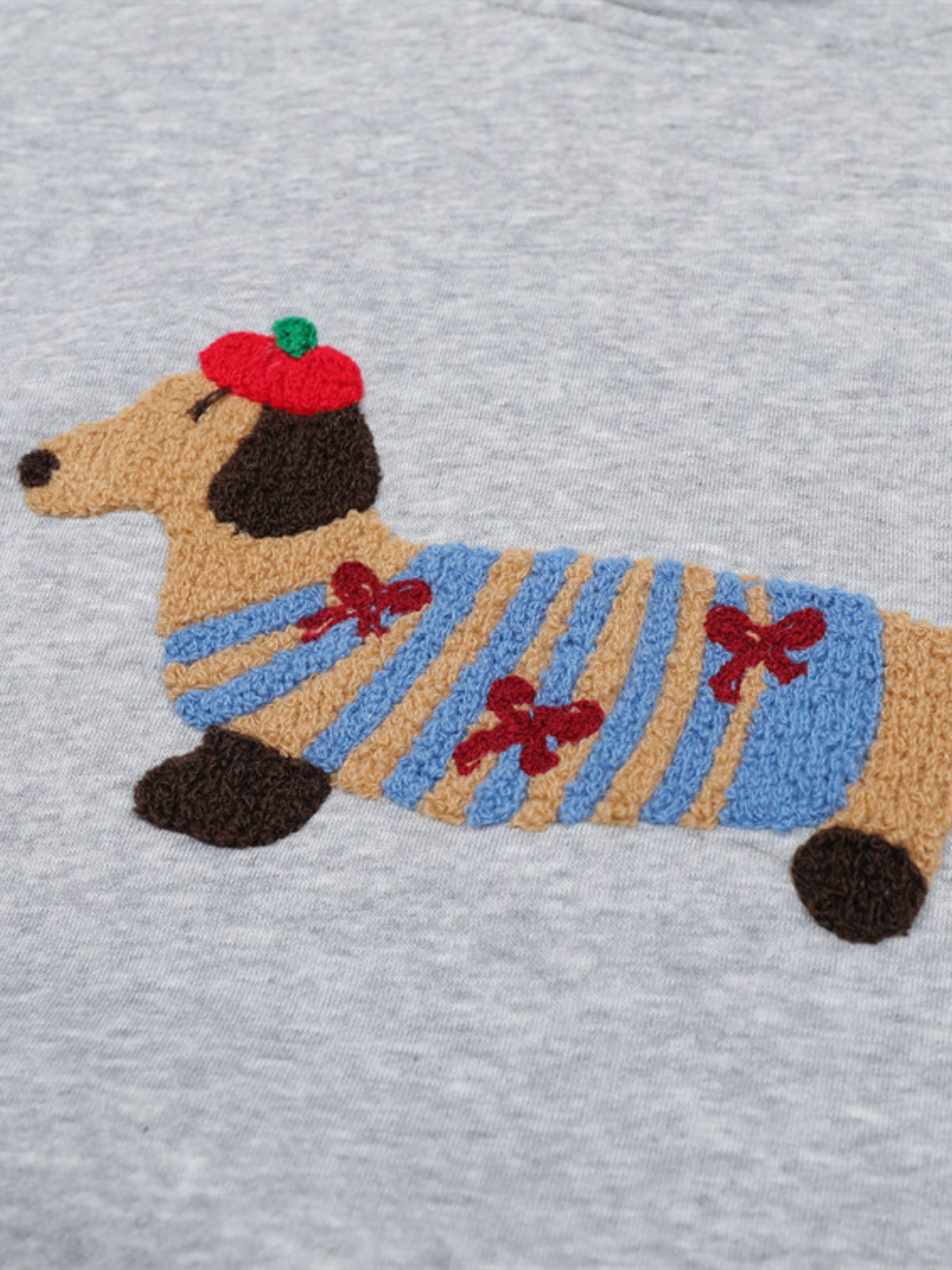 Nancy | Cozy Pup Embroidered Hoodie