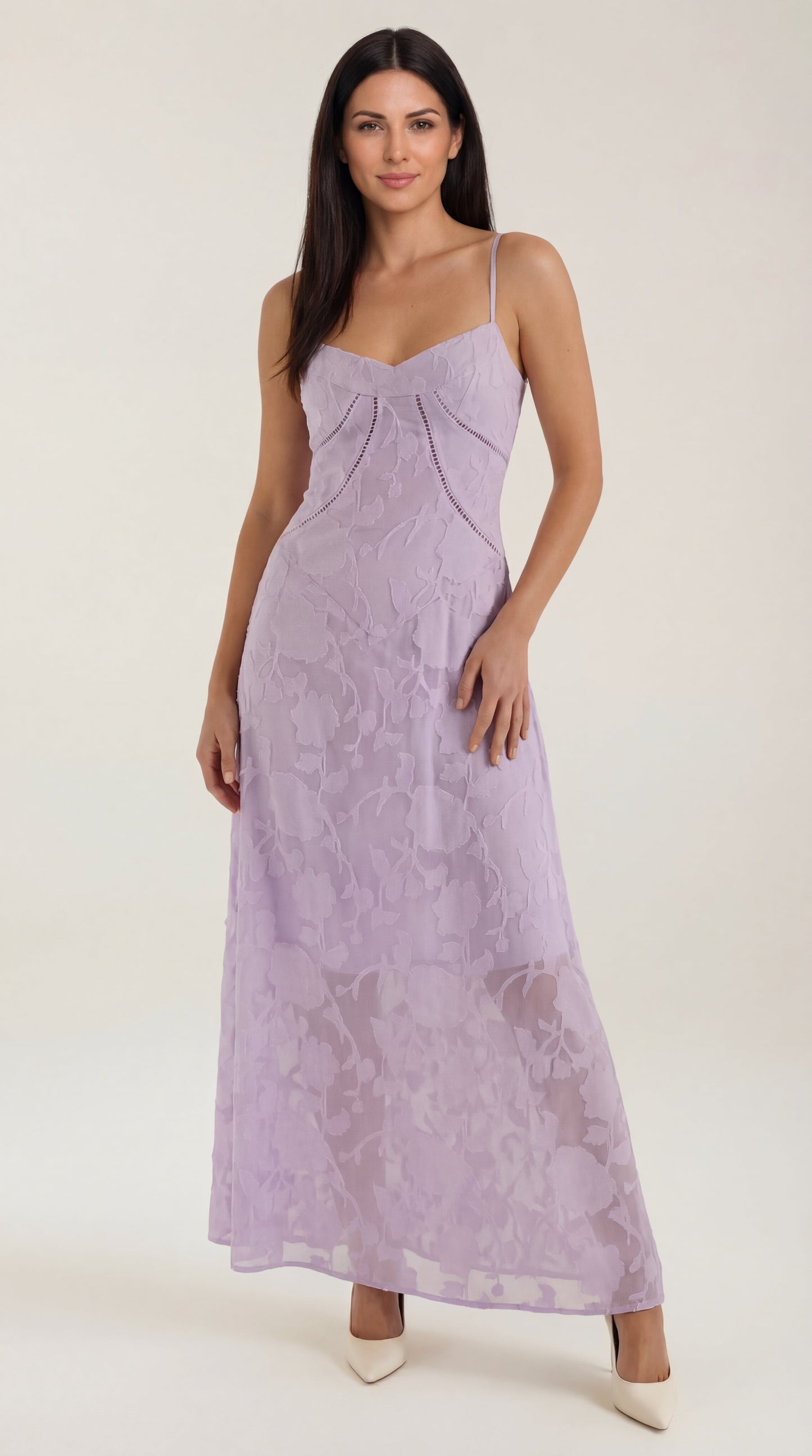Arabelle | Vestido largo de encaje