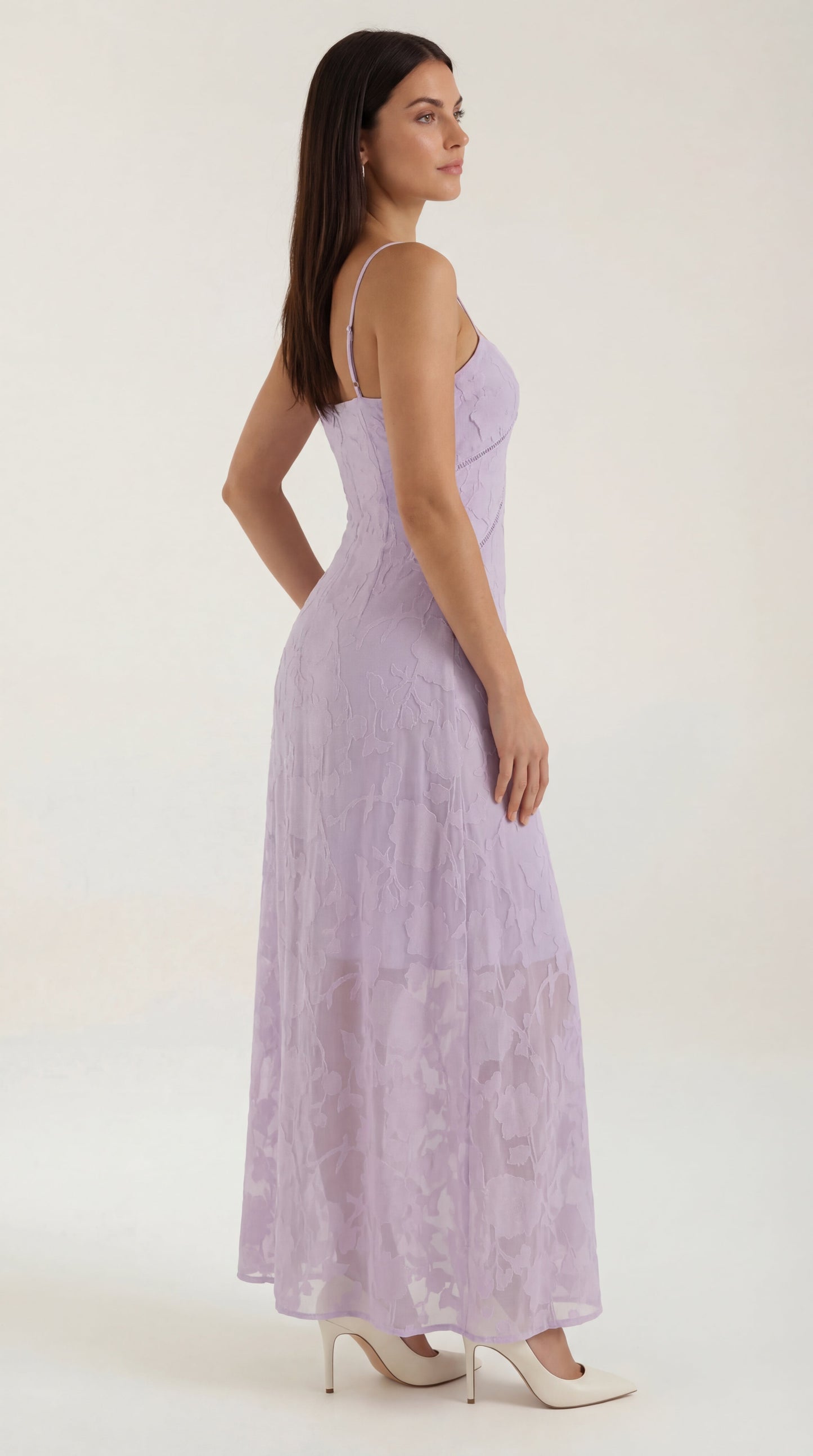 Arabelle | Vestido largo de encaje