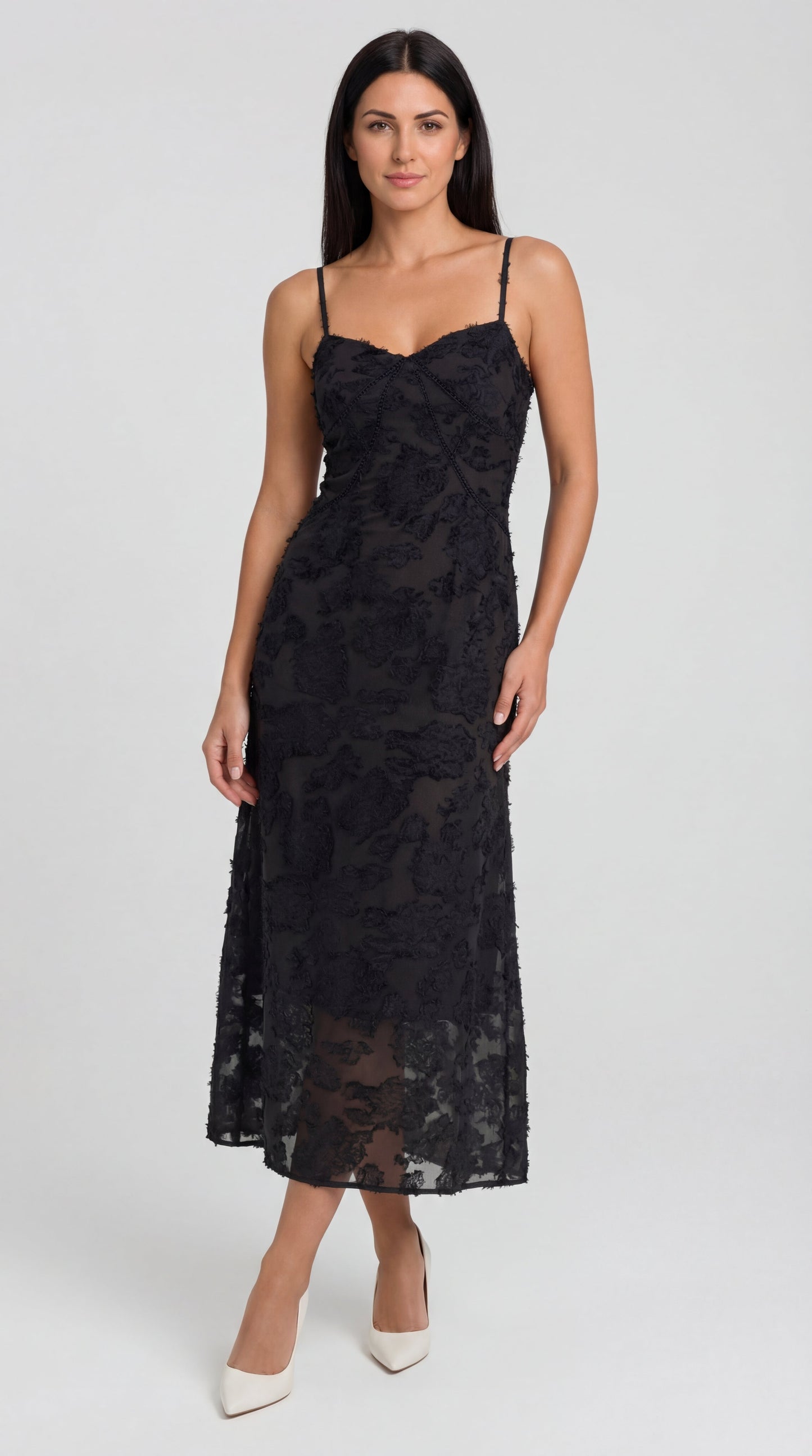 Arabelle | Vestido largo de encaje