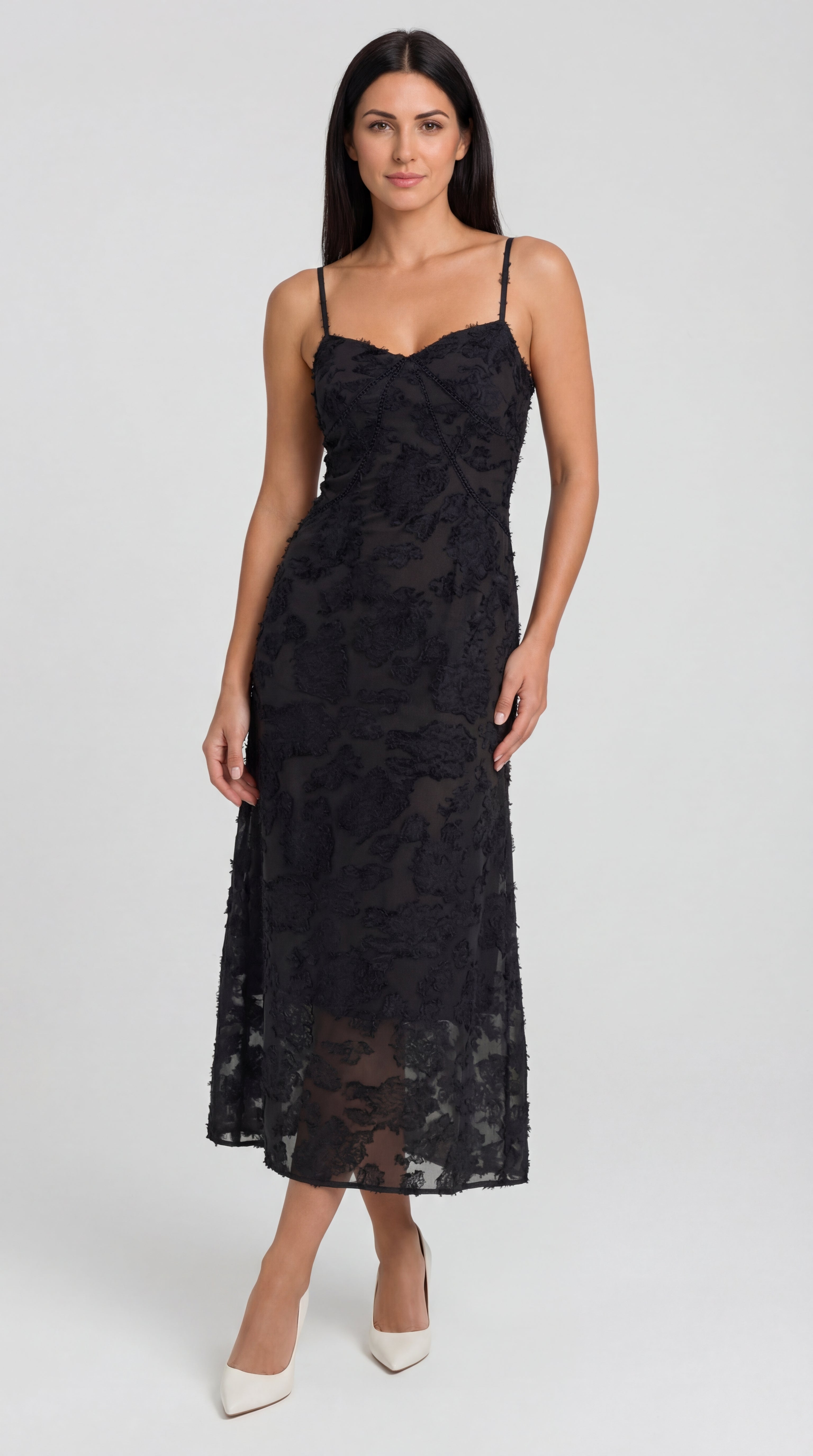 Arabelle | Lace long dress