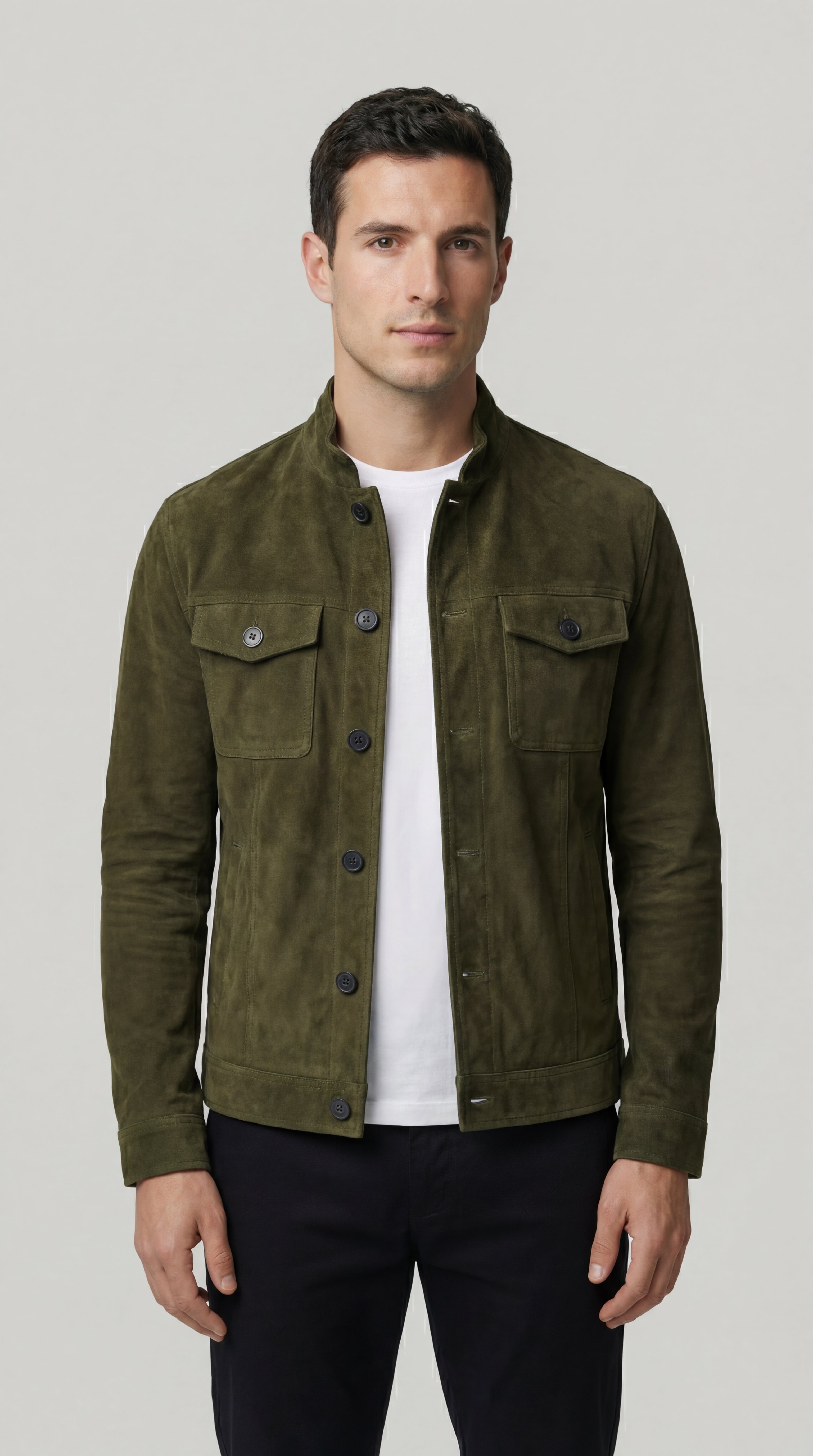 Miguel | Suede overshirt