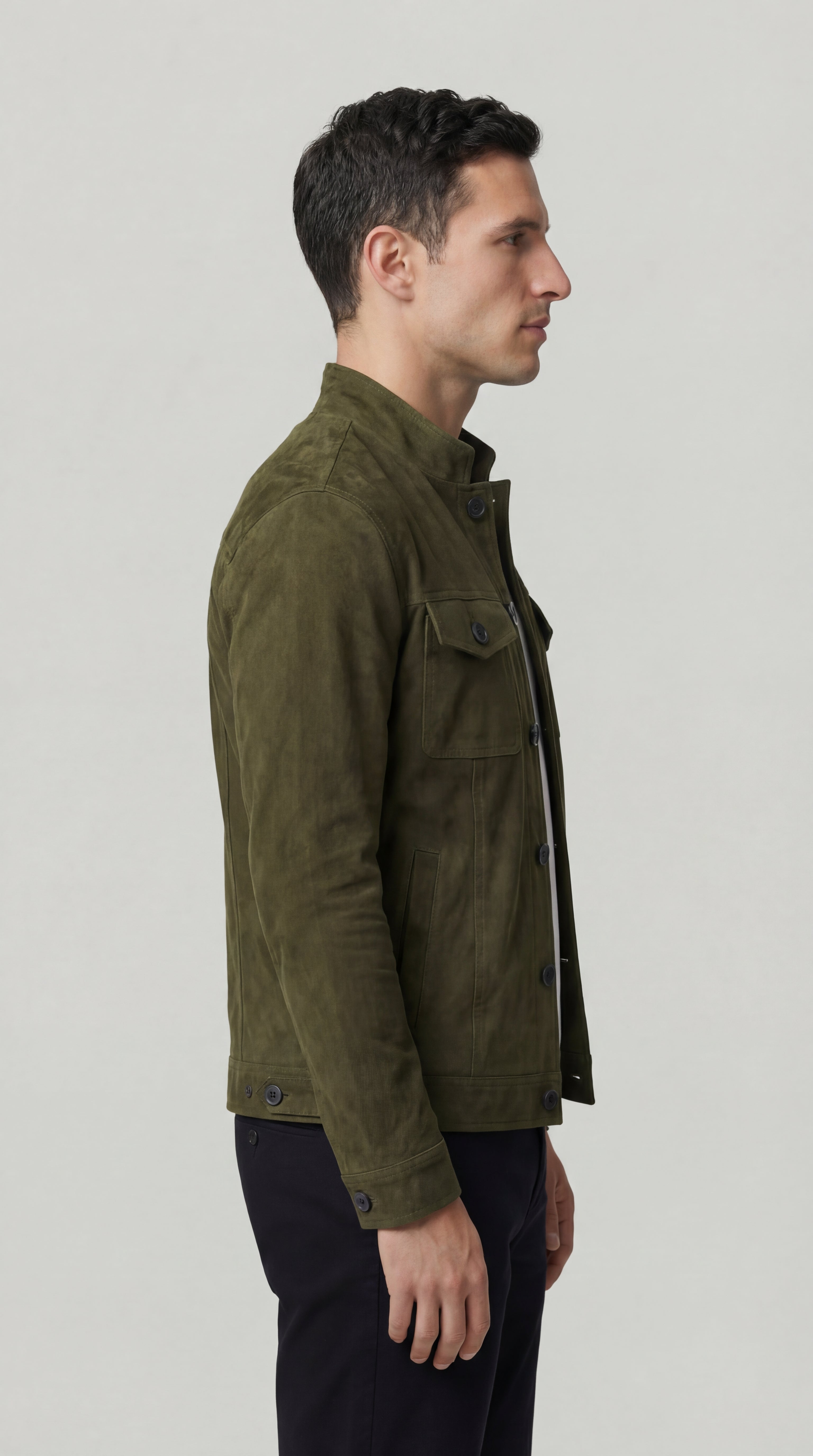 Miguel | Suede overshirt