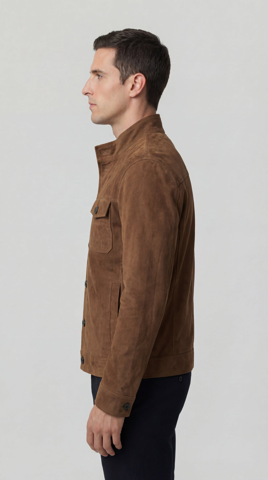 Miguel | Suede overshirt