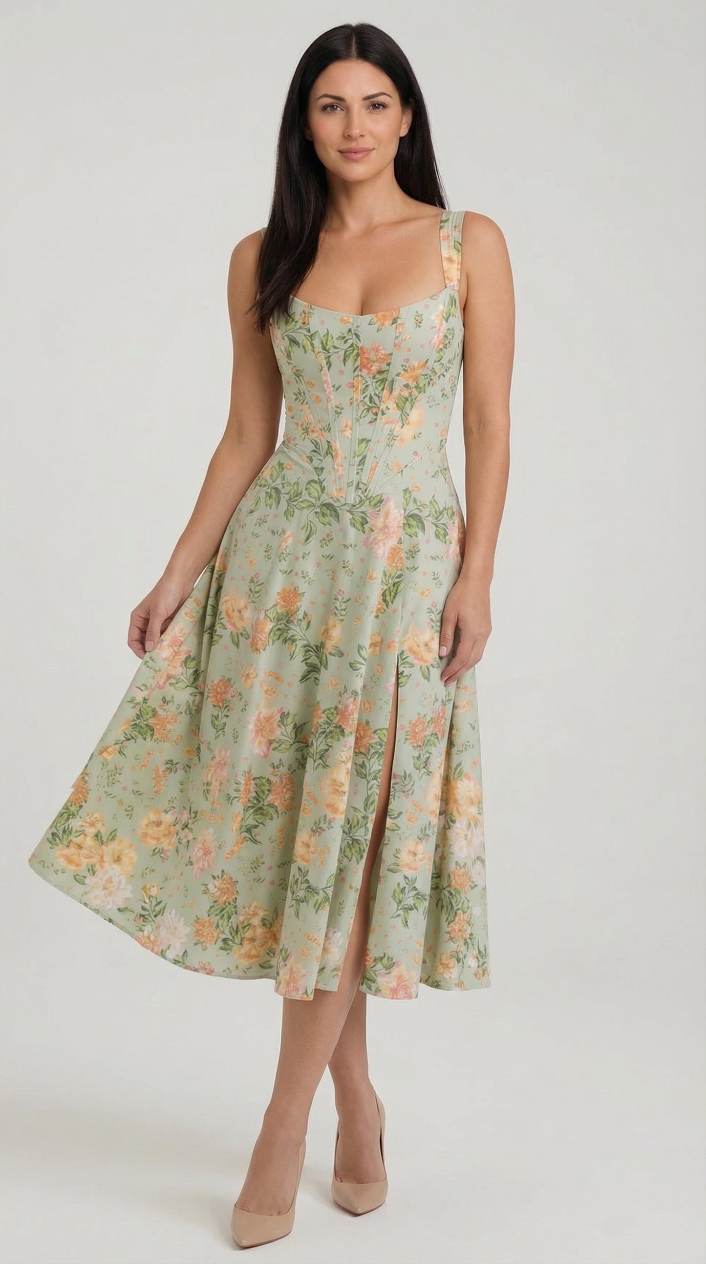 Dahlia | Vestido de verano midi