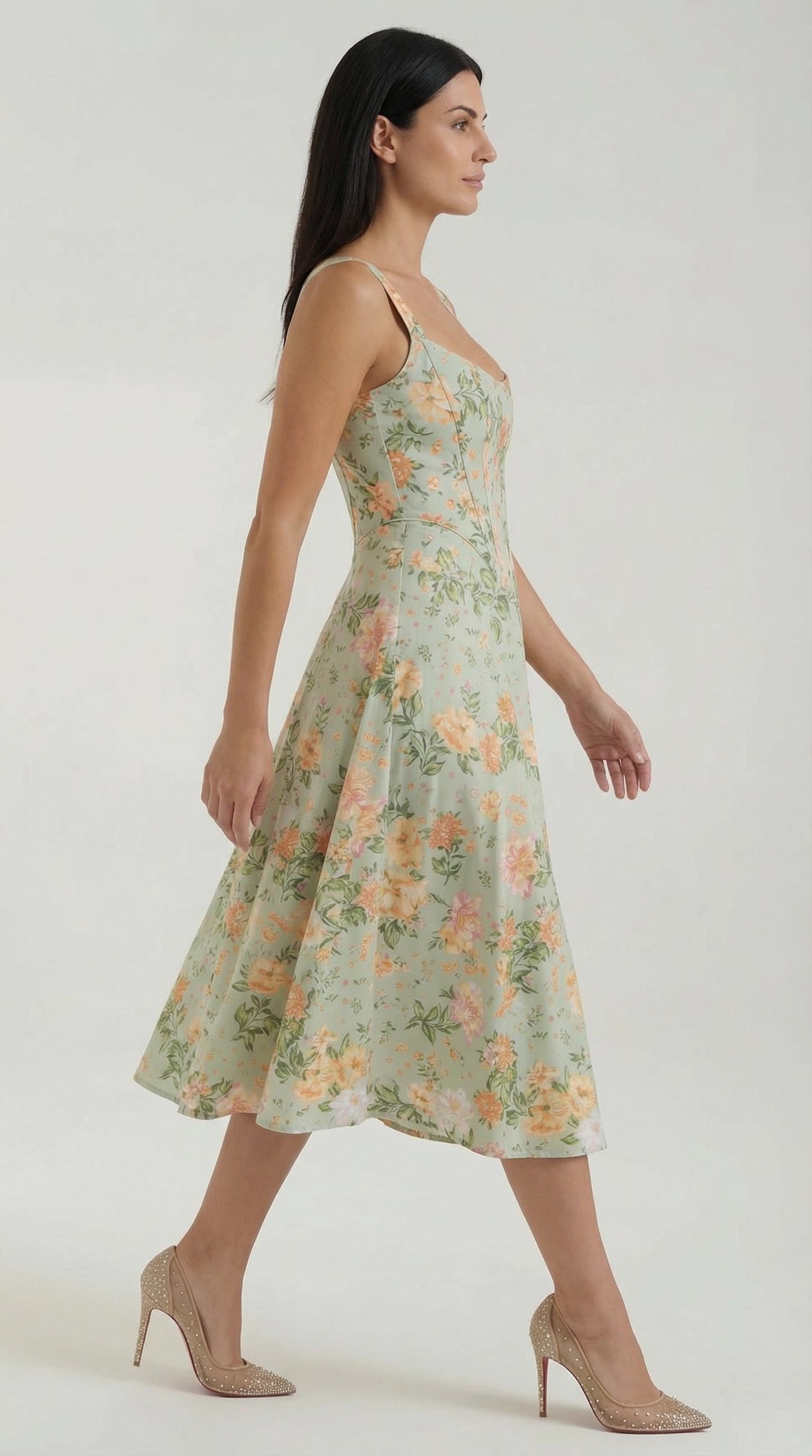 Dahlia | Vestido de verano midi