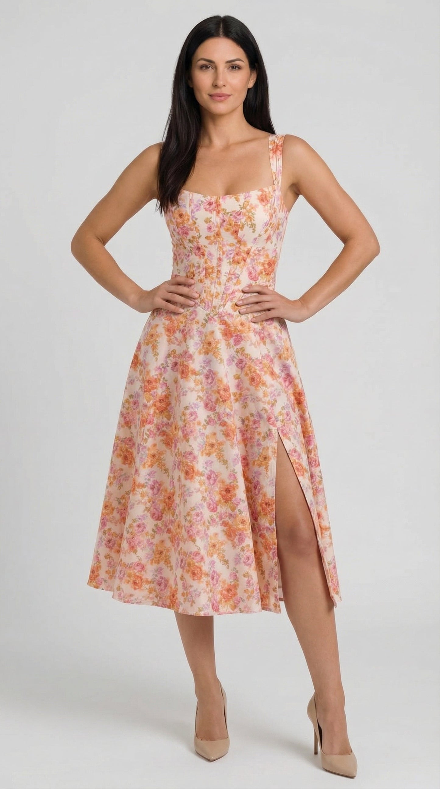 Dahlia | Vestido de verano midi