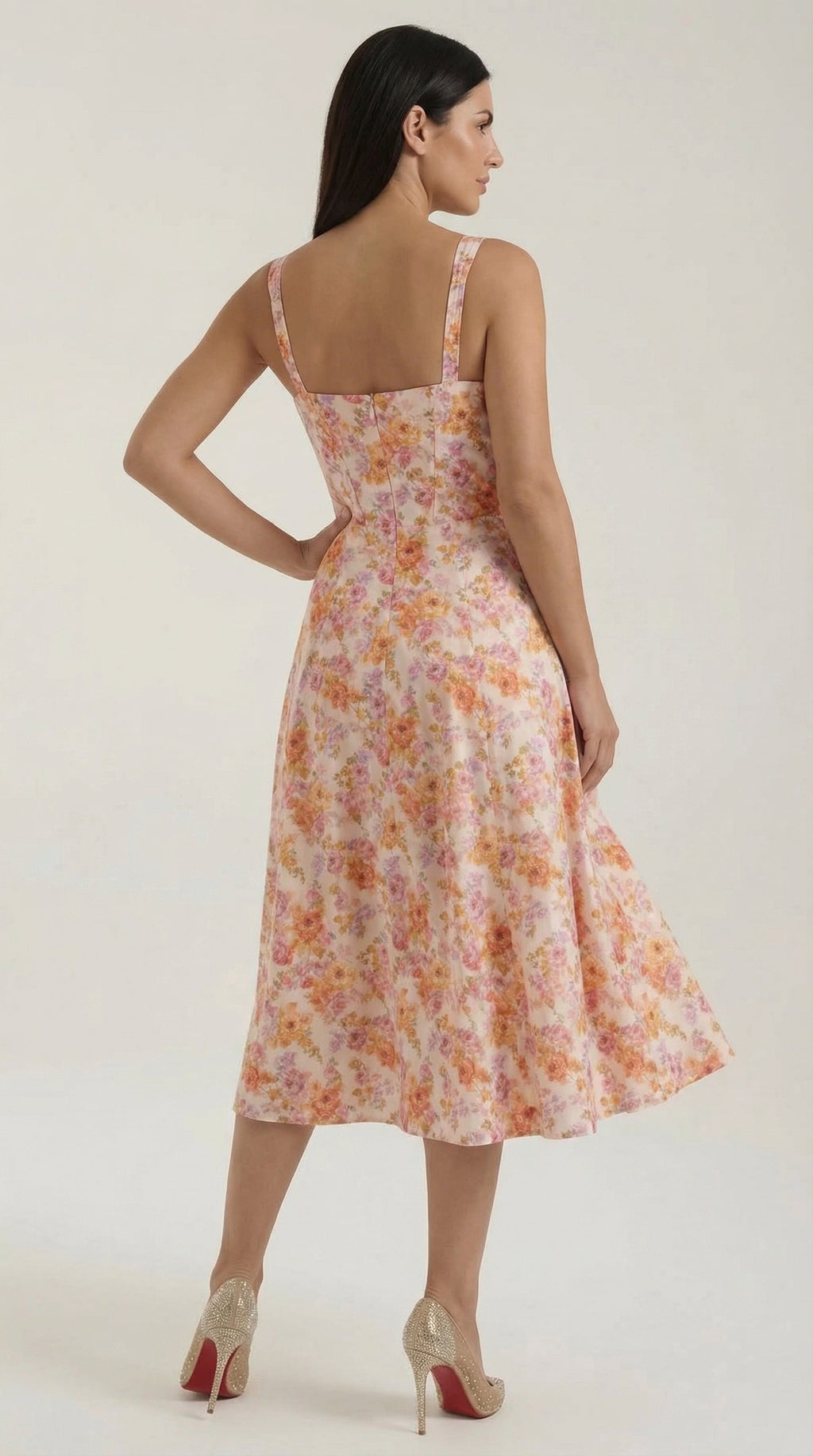 Dahlia | Midi summer dress