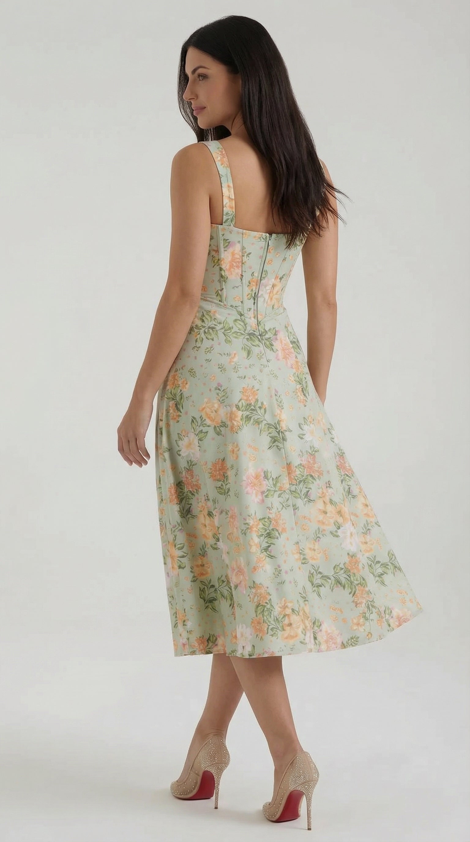 Dahlia | Midi summer dress