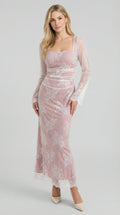 Nerissa | Long lace dress