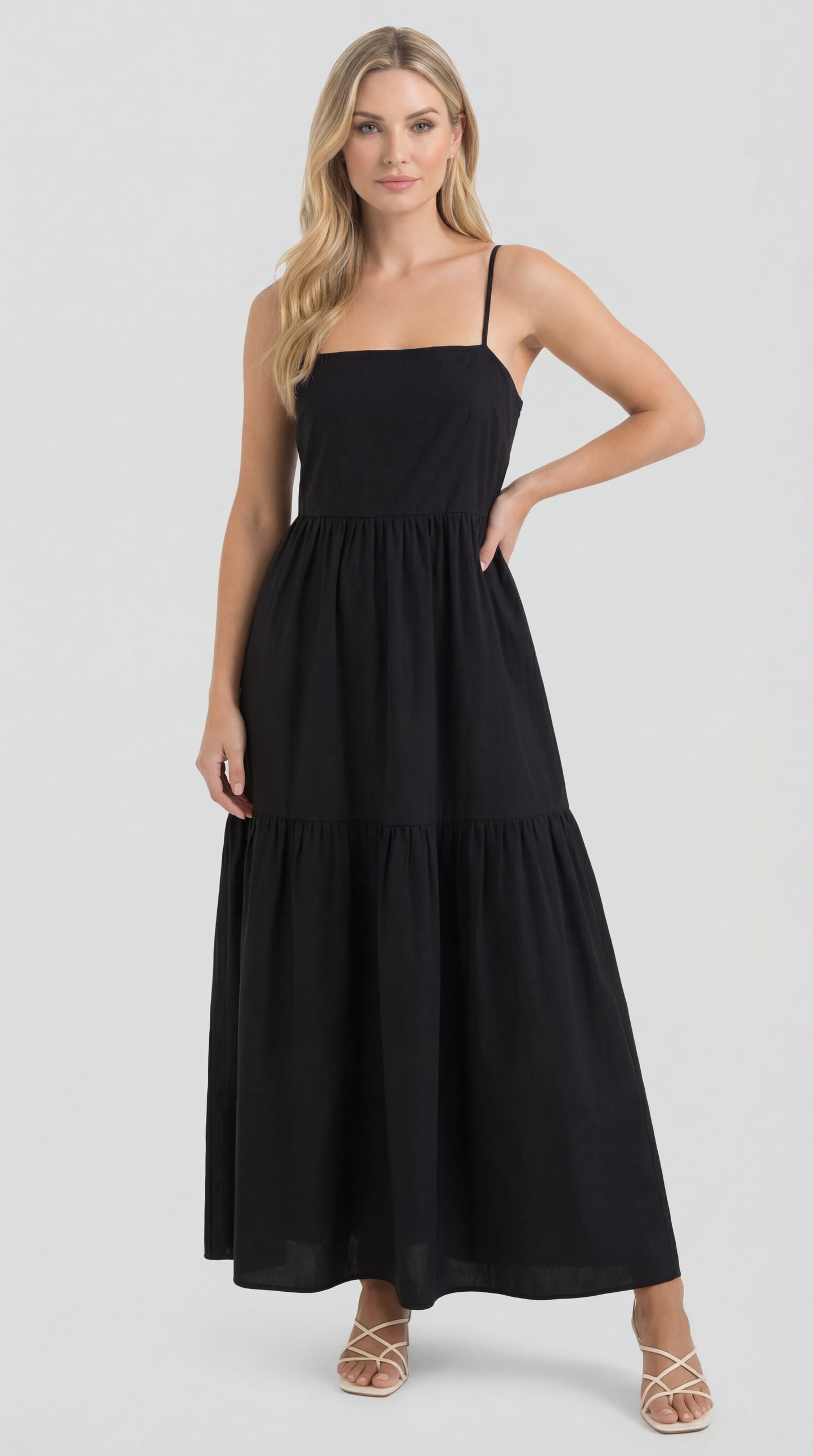 Victoria | Vestido largo sin espalda