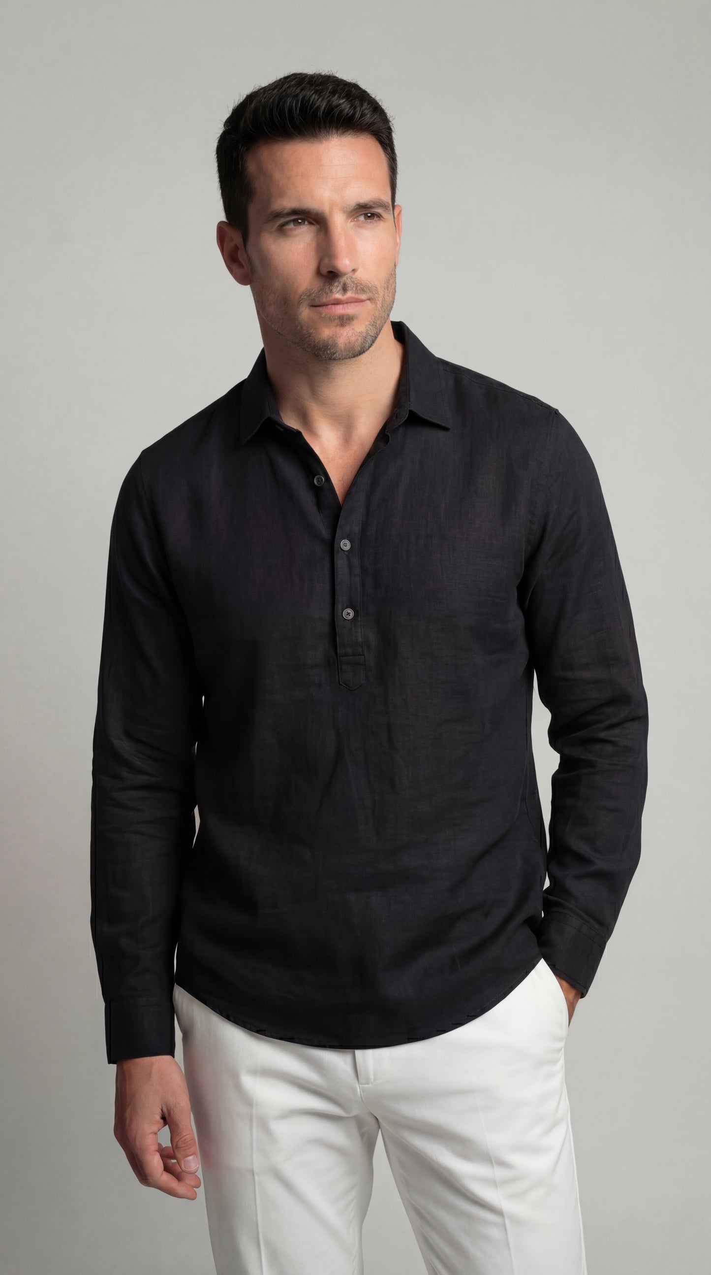 Isla | Camisa clasica de algodón