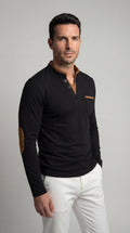 Louis | V-neck long-sleeve shirt