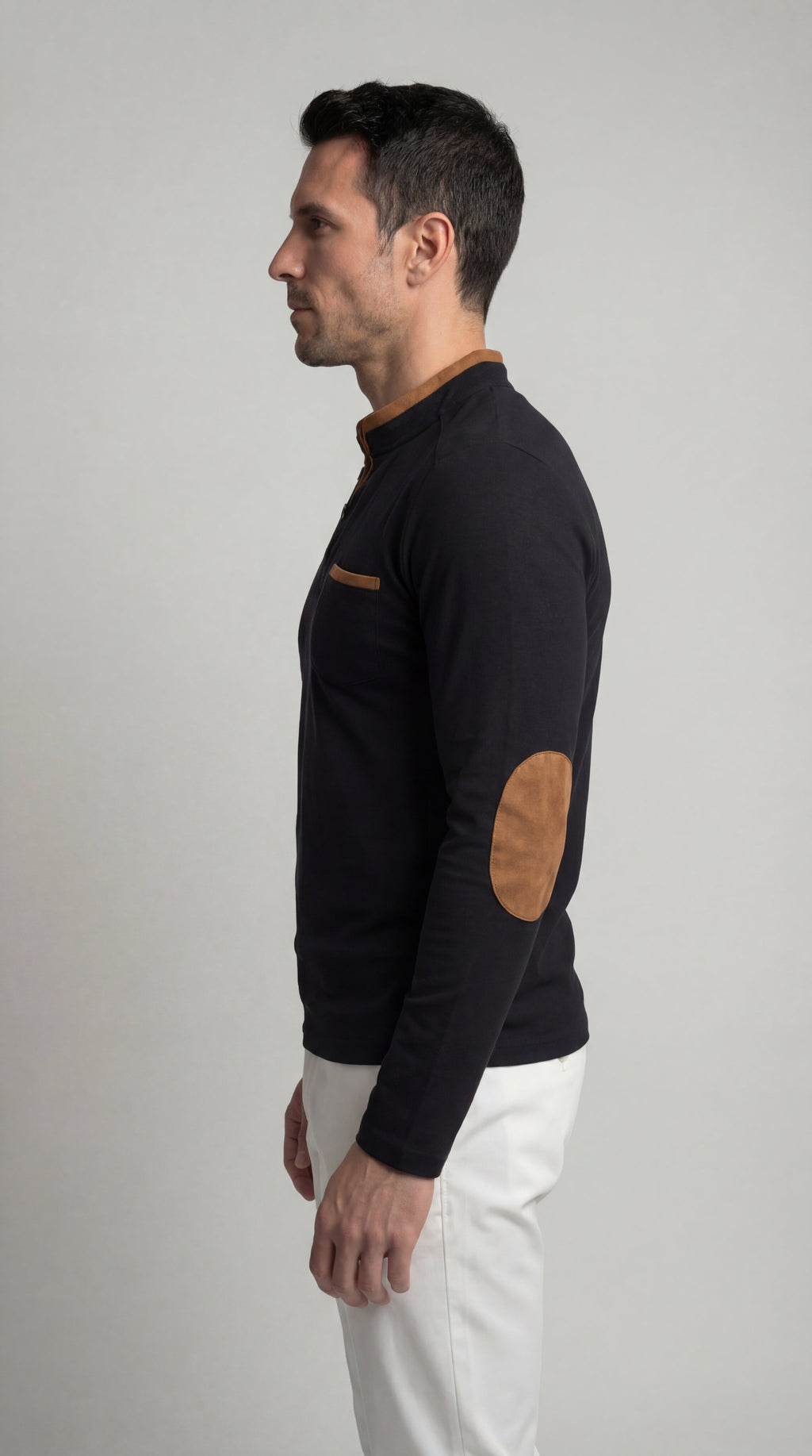 Louis | V-neck long-sleeve shirt