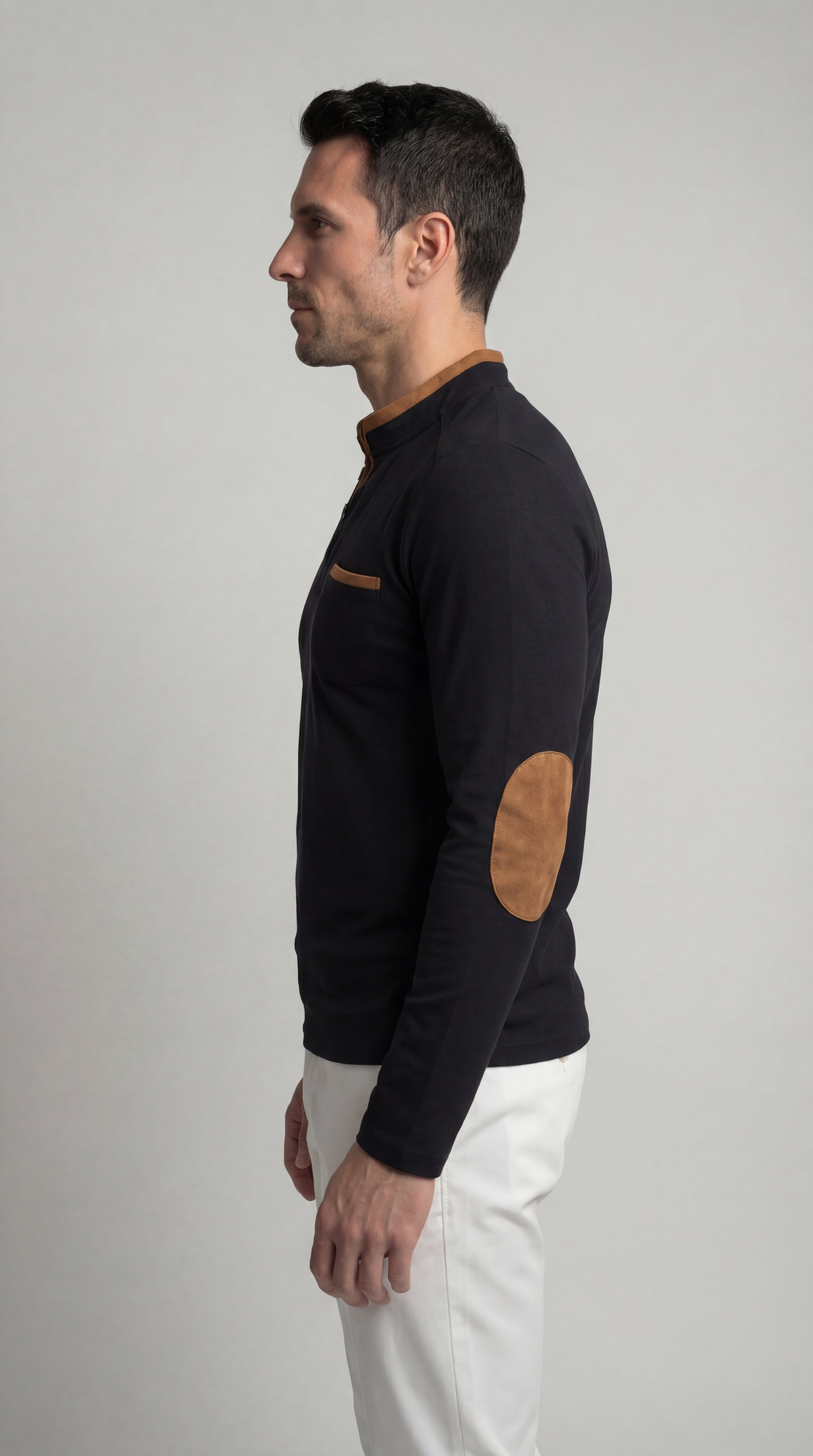 Louis | V-neck long-sleeve shirt