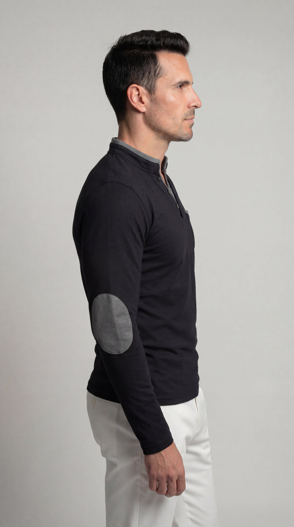 Louis | V-neck long-sleeve shirt