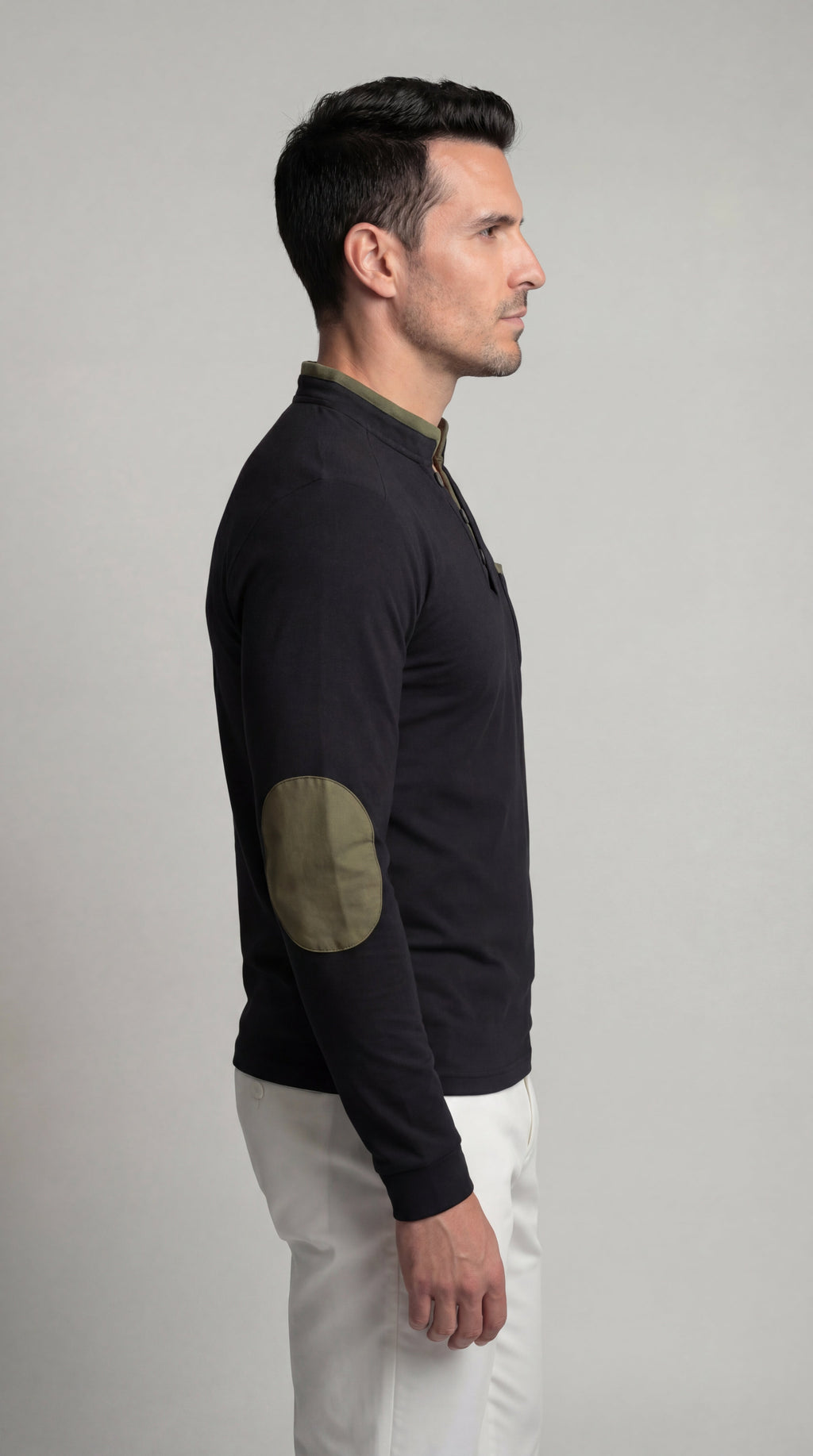 Louis | V-neck long-sleeve shirt
