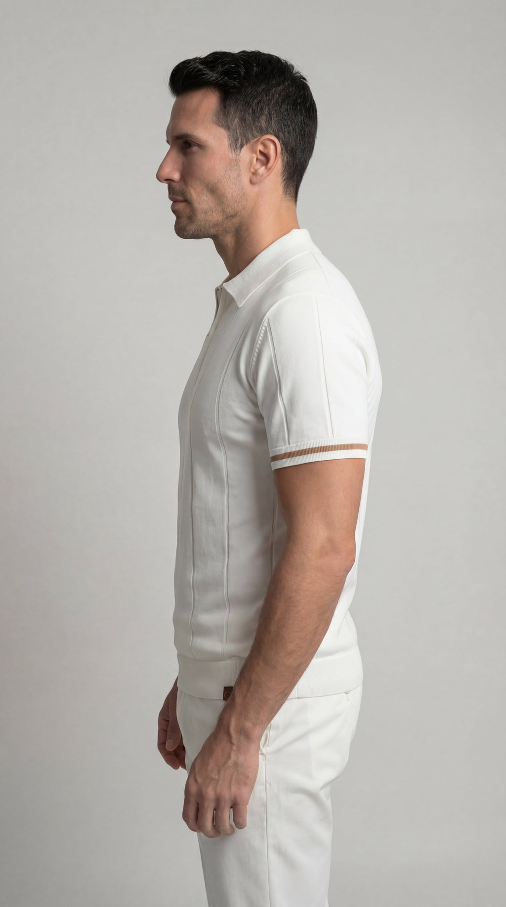 Francisco | Zippered polo shirt