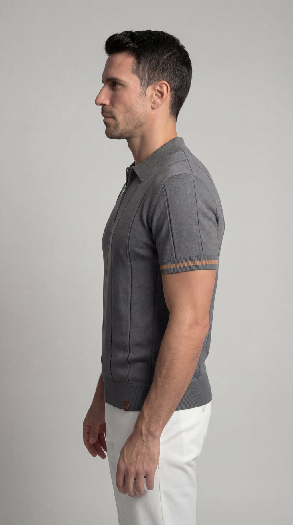 Francisco | Zippered polo shirt