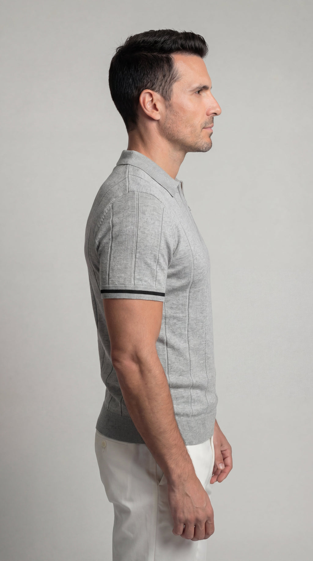 Francisco | Zippered polo shirt