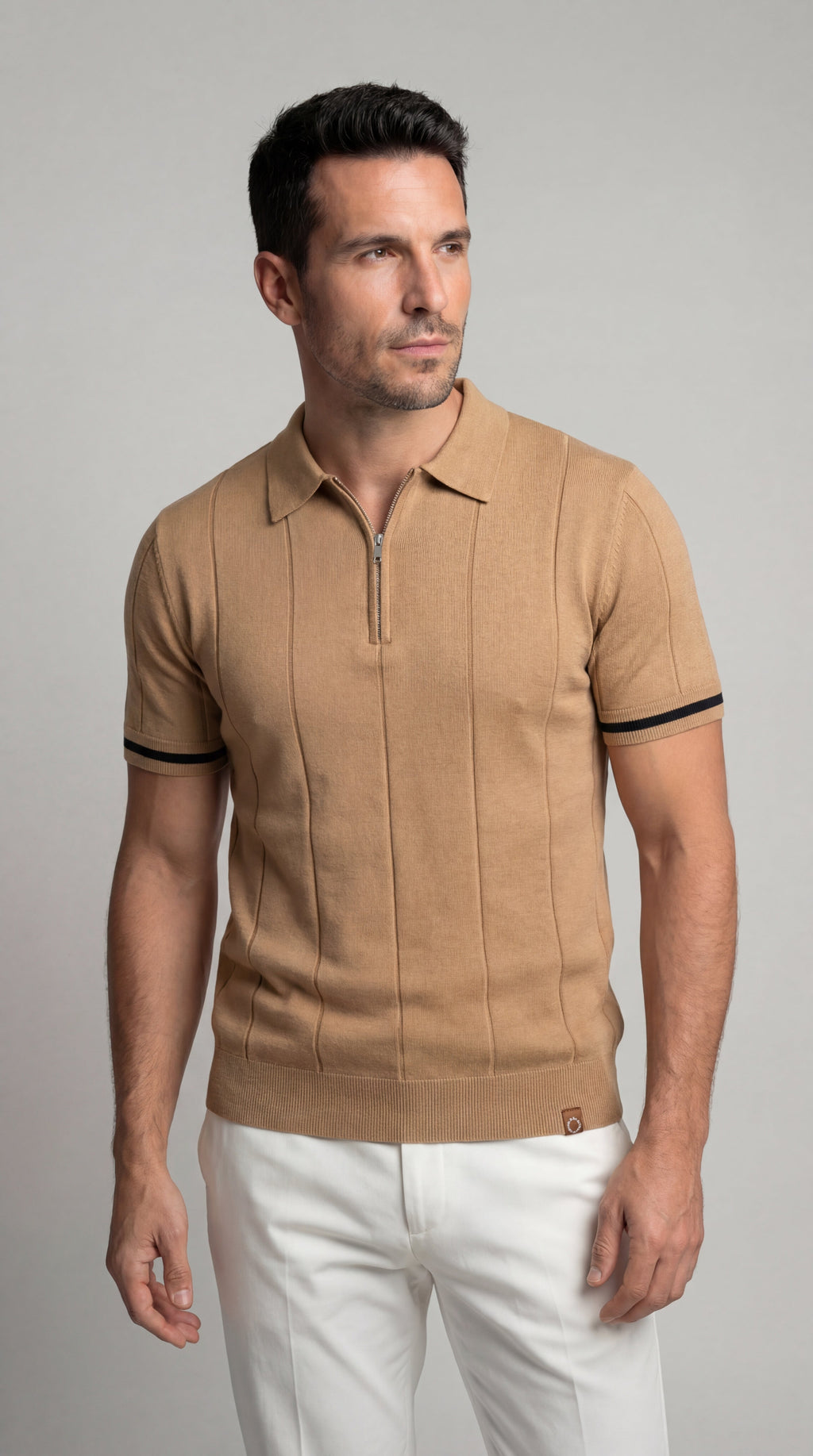 Francisco | Zippered polo shirt