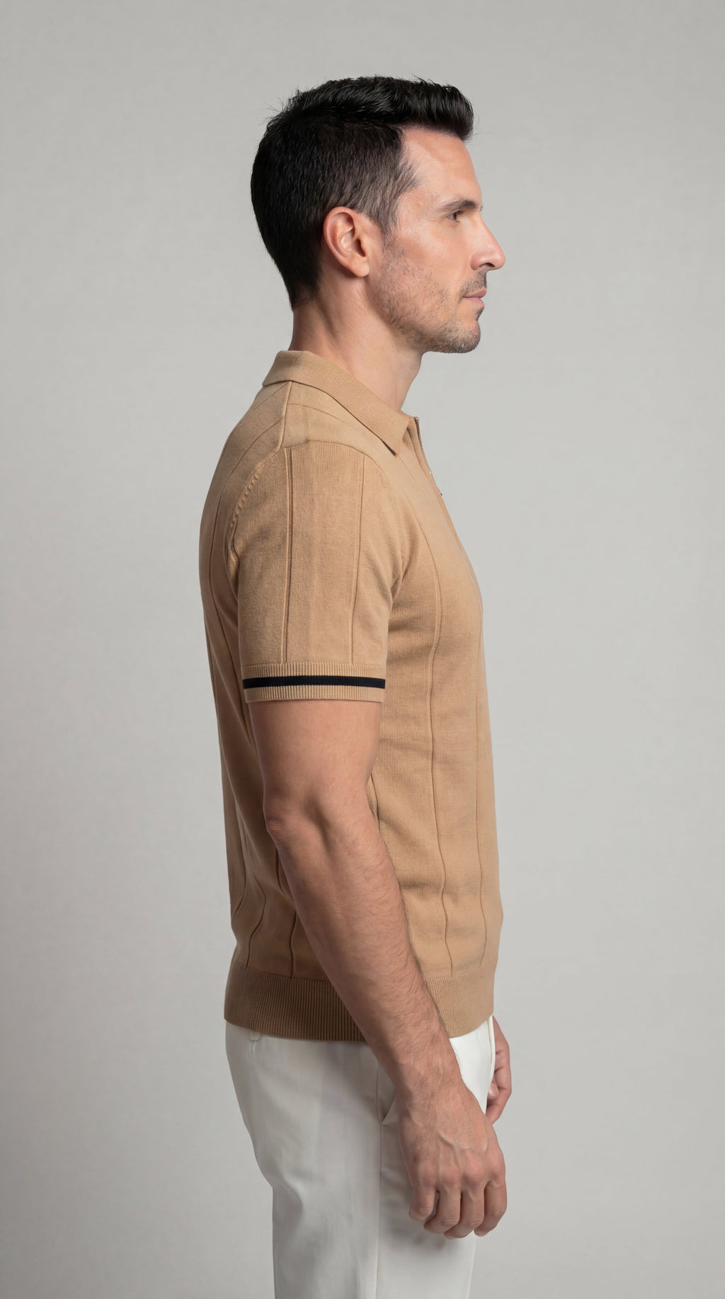 Francisco | Zippered polo shirt