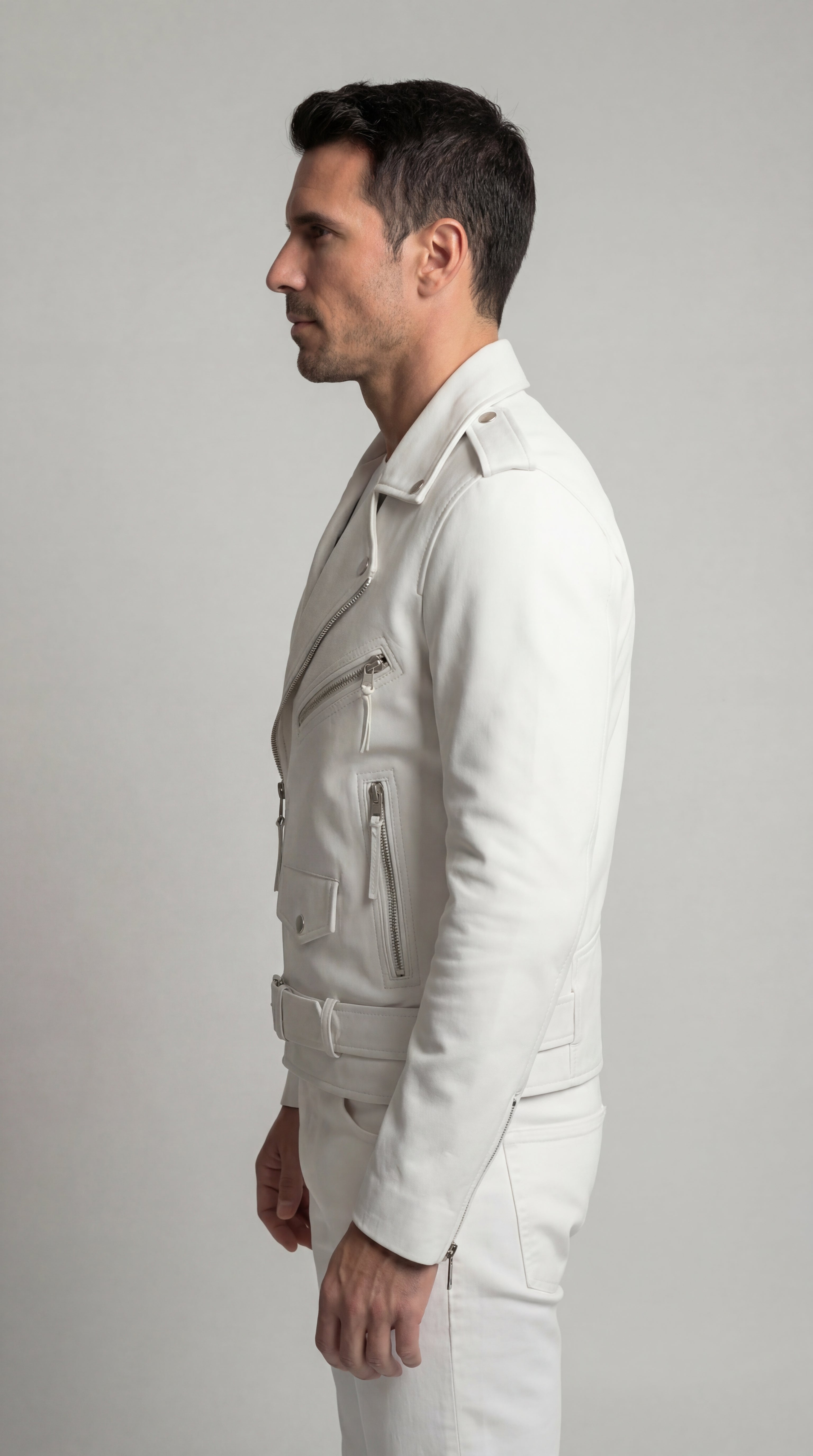 Austin | Leather Bomber Jacket