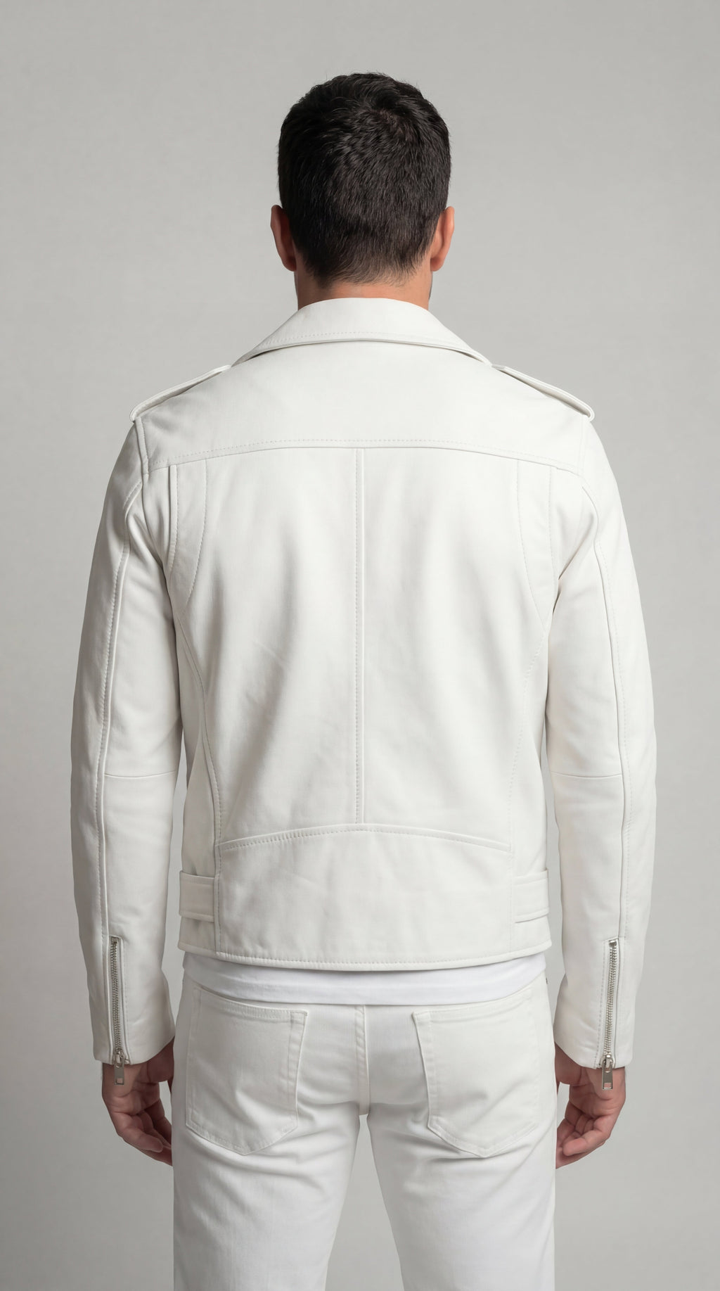 Austin | Leather Bomber Jacket