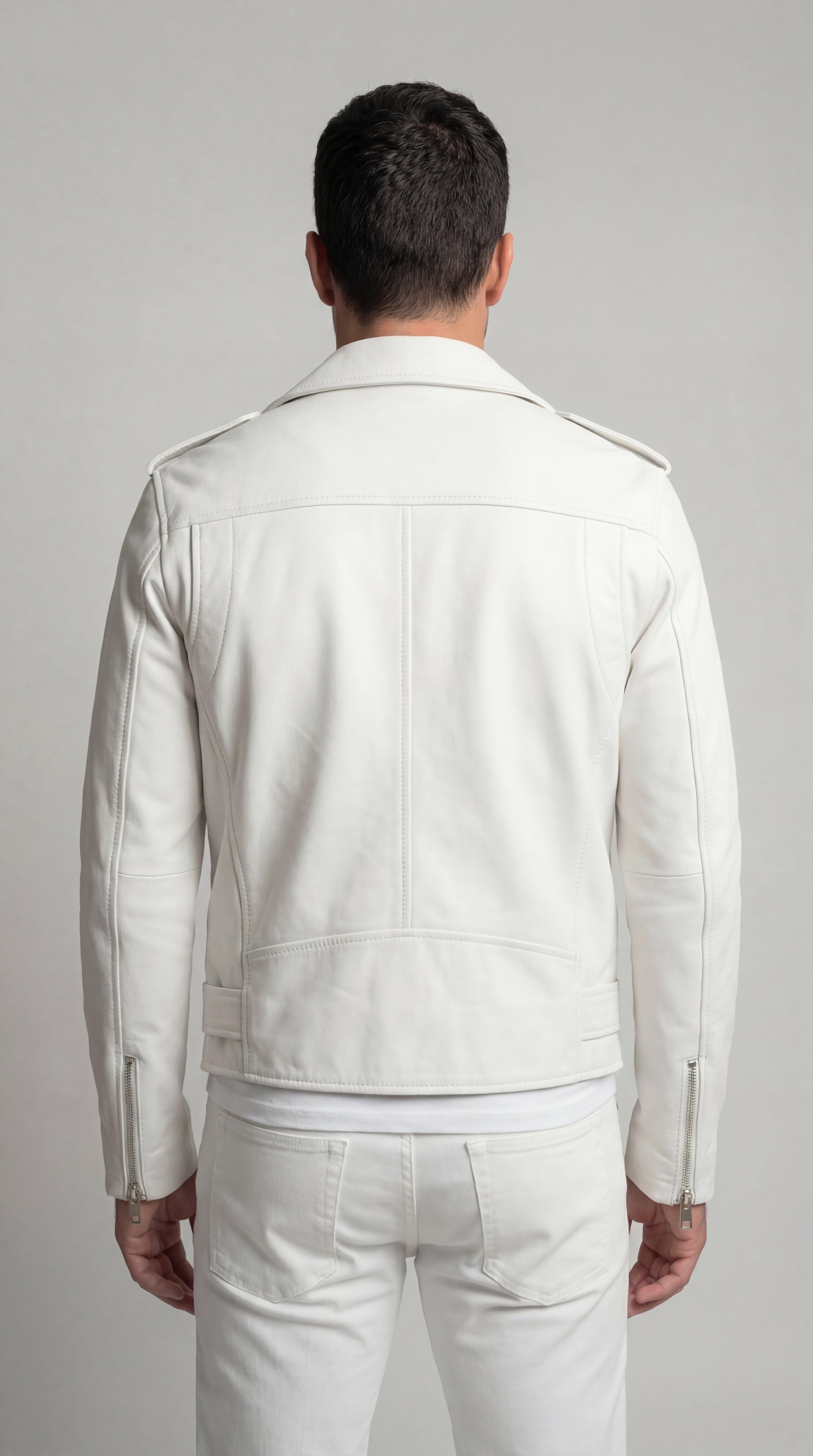 Austin | Leather Bomber Jacket