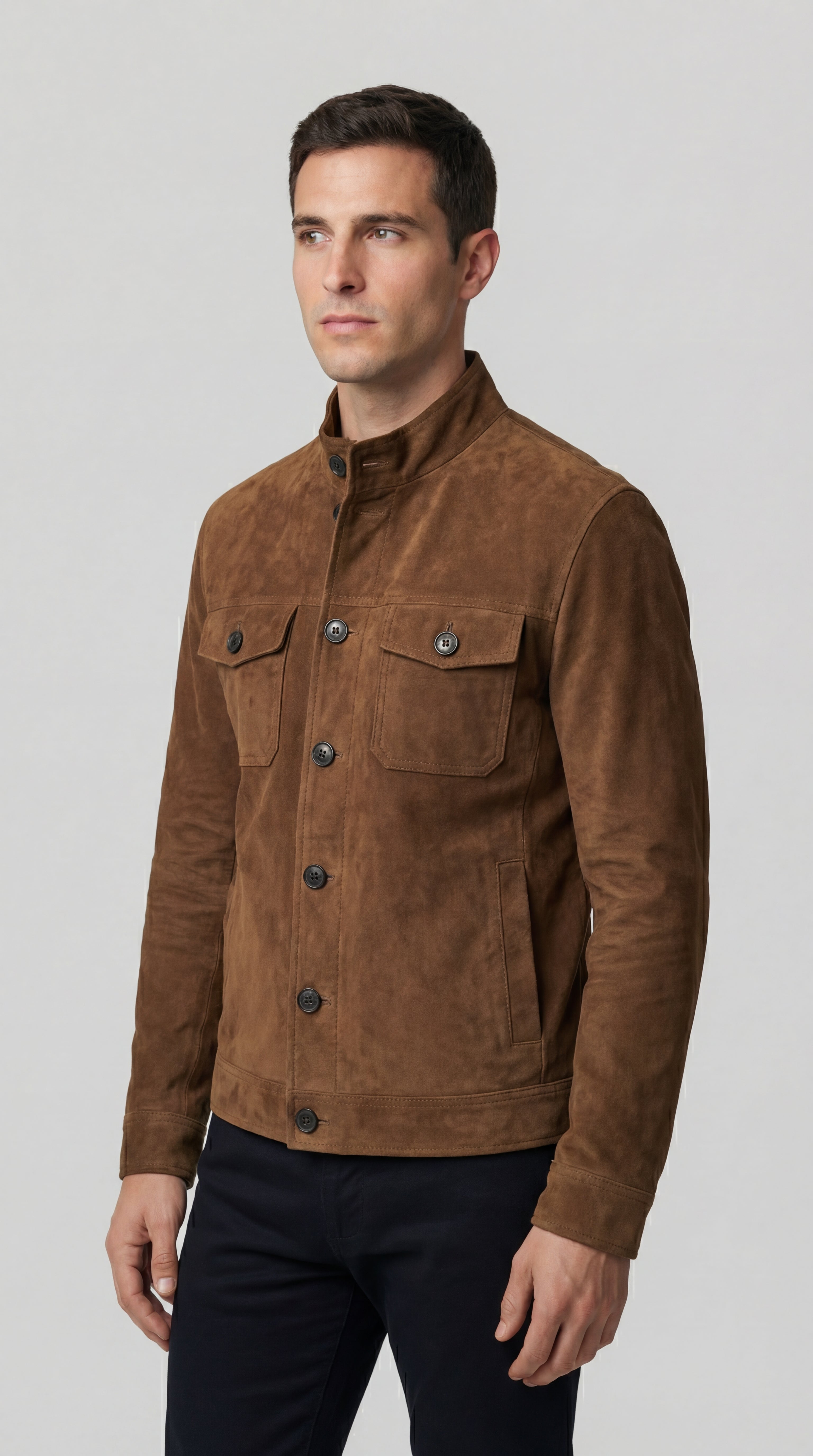 Miguel | Suede overshirt