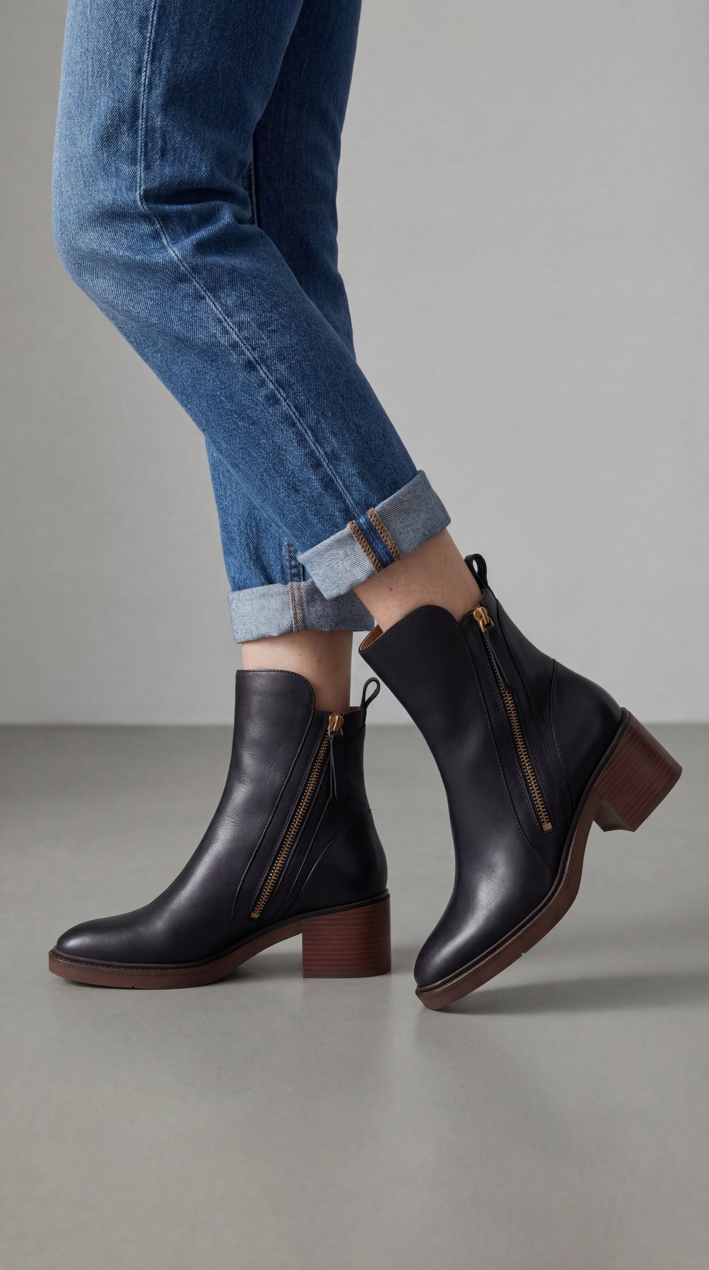 Valeria | Botas con tacón cómodo