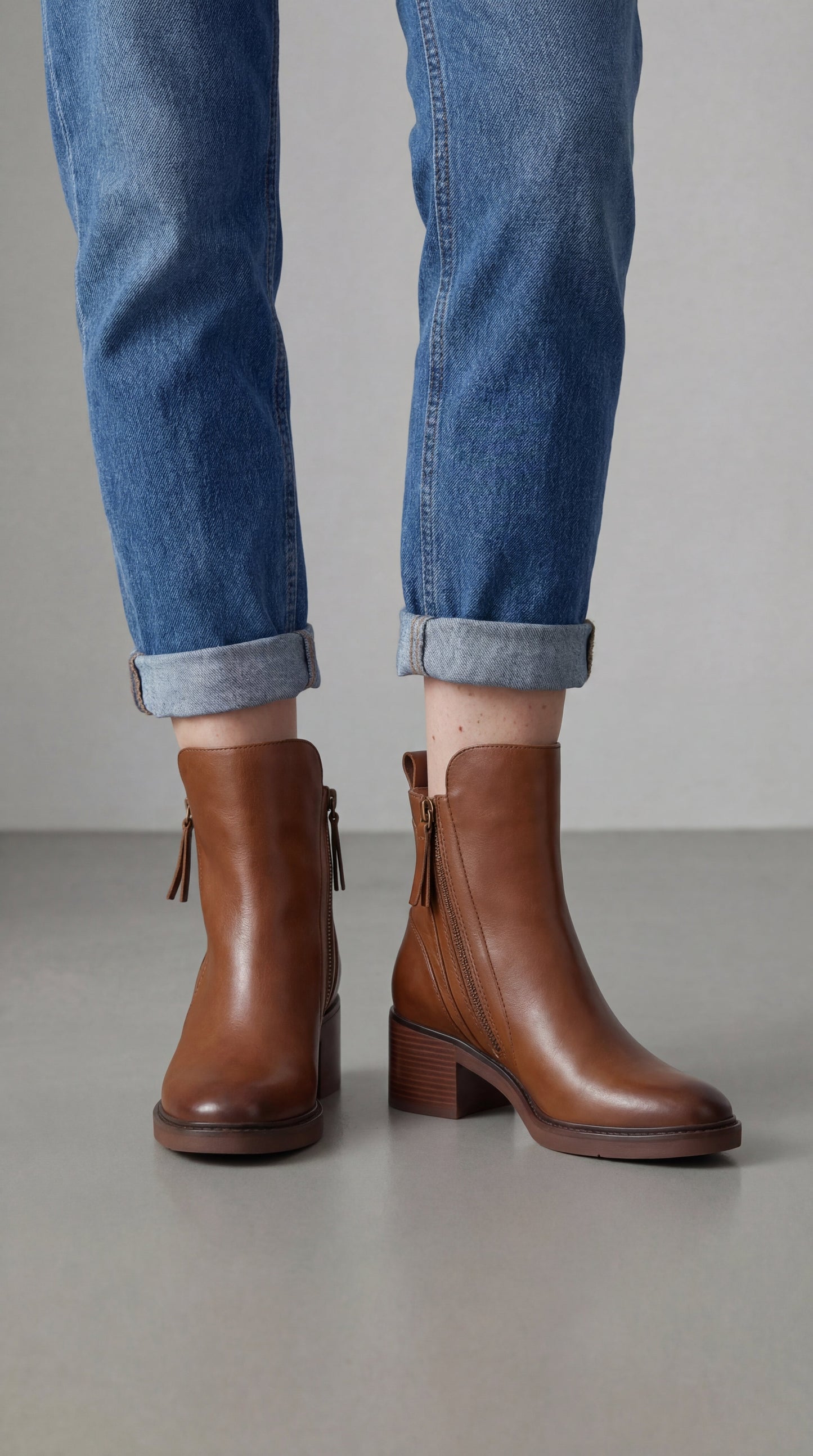 Valeria | Botas con tacón cómodo