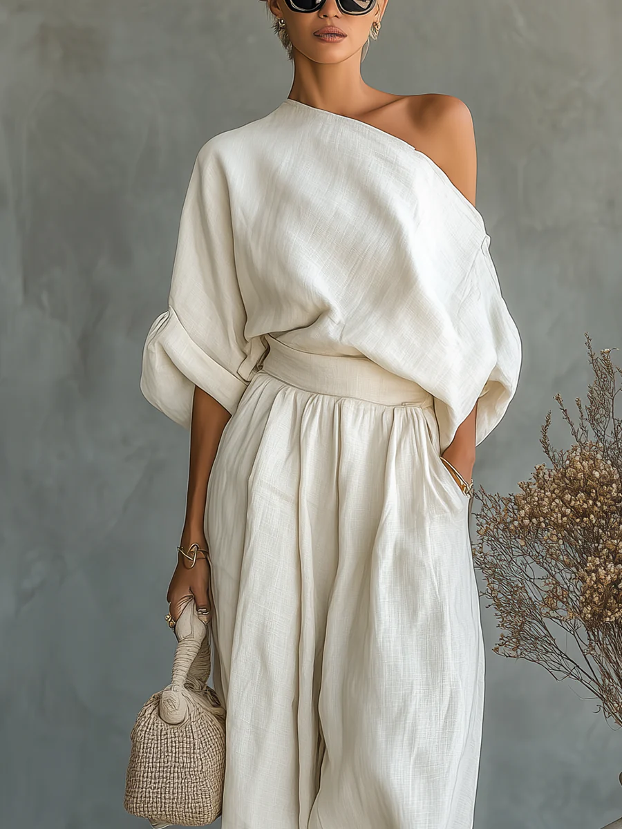 Carmen | Elegant Off-the-Shoulder Set