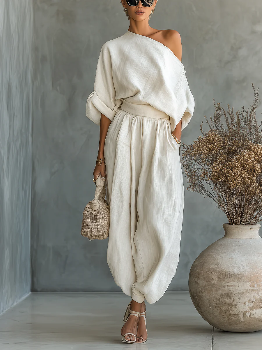 Carmen | Elegant Off-the-Shoulder Set