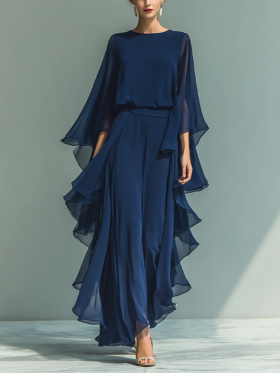 Aurora | Elegant Chiffon Set