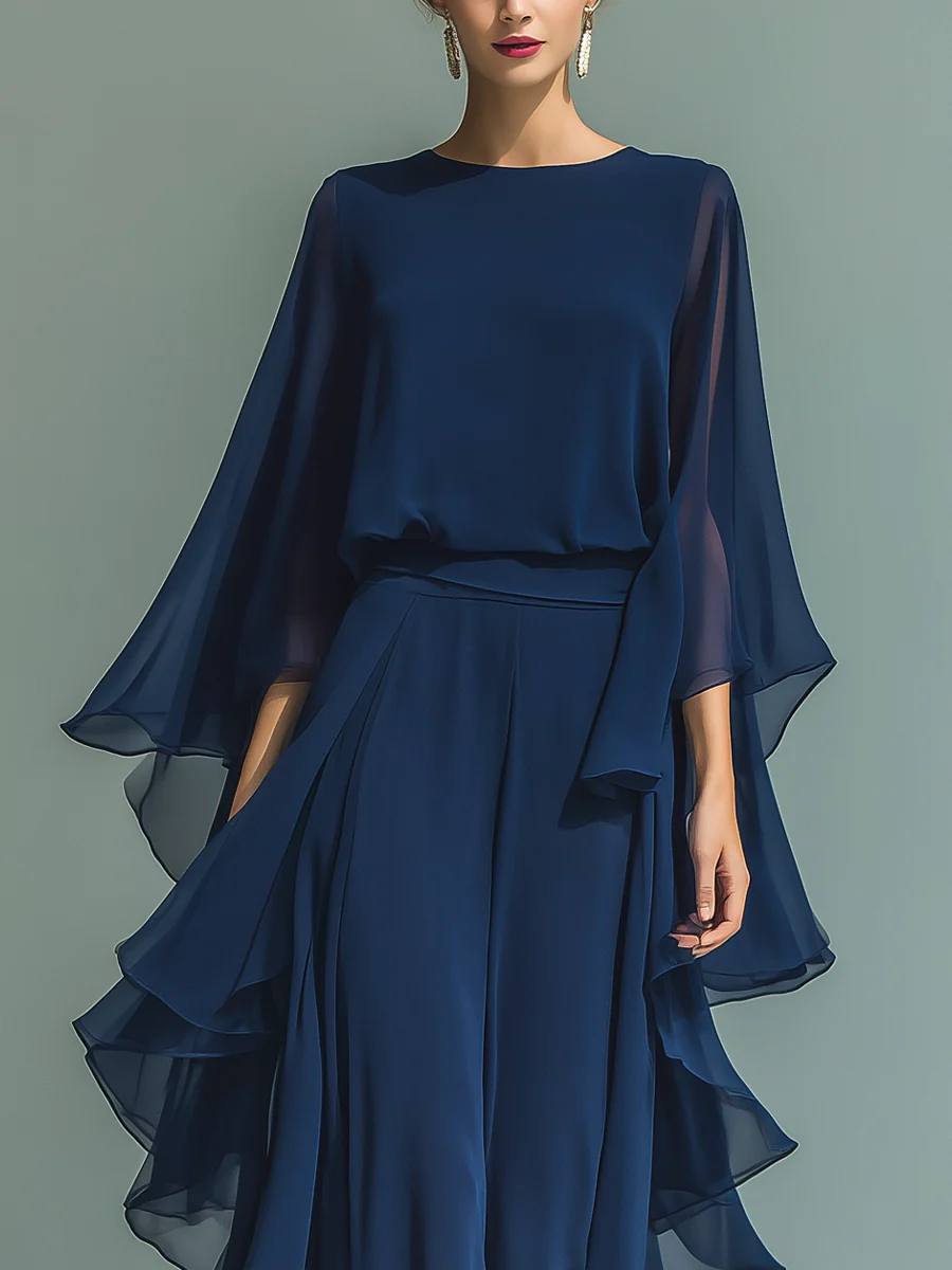 Aurora | Elegant Chiffon Set